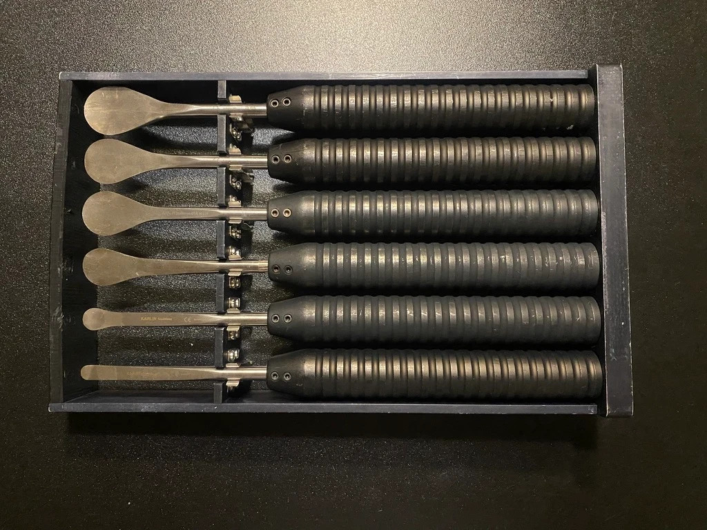 Codman 46-3240 Karlin XL Magnum Cobb Elevator Set – Complete w/ Case