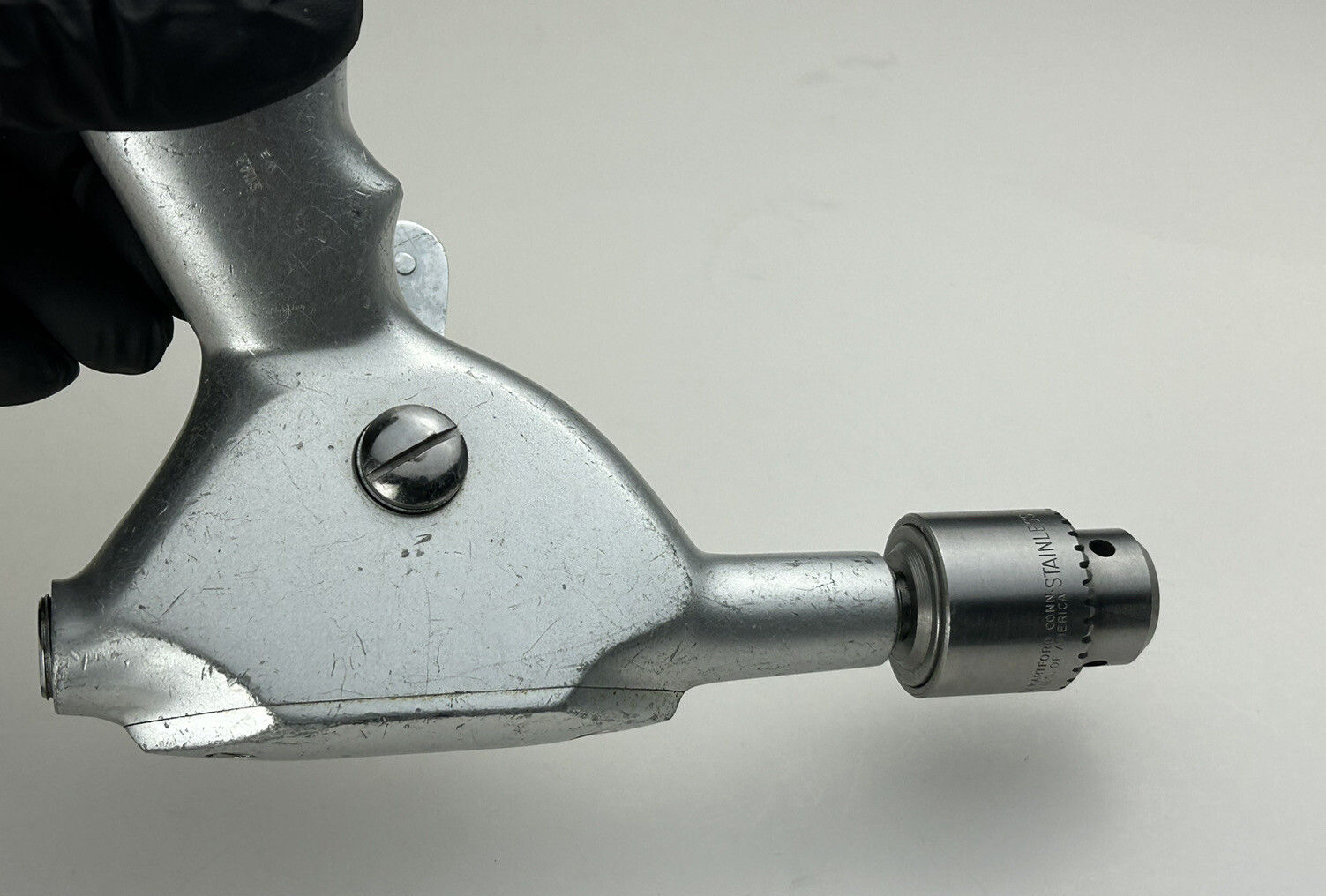 SKLAR 40-1465 Bone Drill Offset Handle Jacobs Chuck For Twist Drl Kirschner Wire