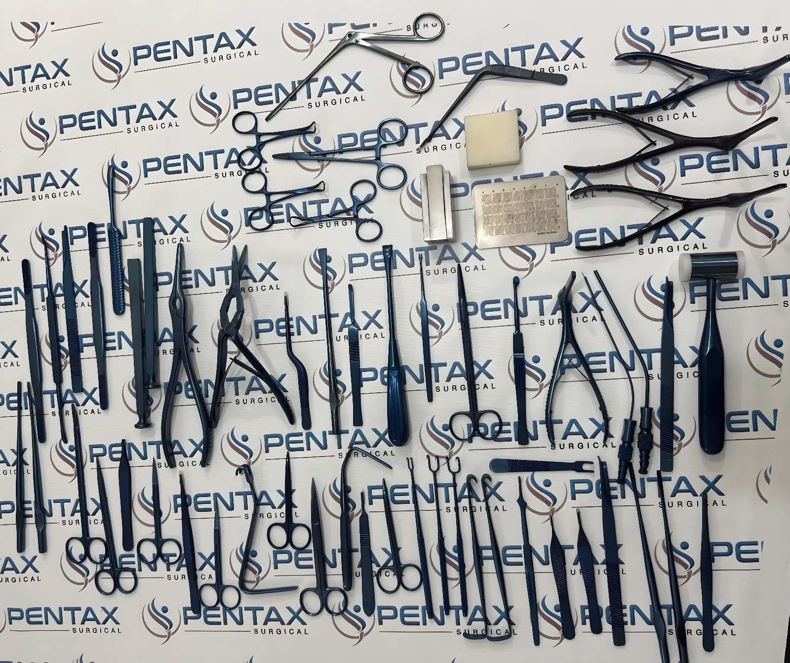 Rhinoplasty 73 pcs set Nose & Plastic Surgery instruments with sterilize box