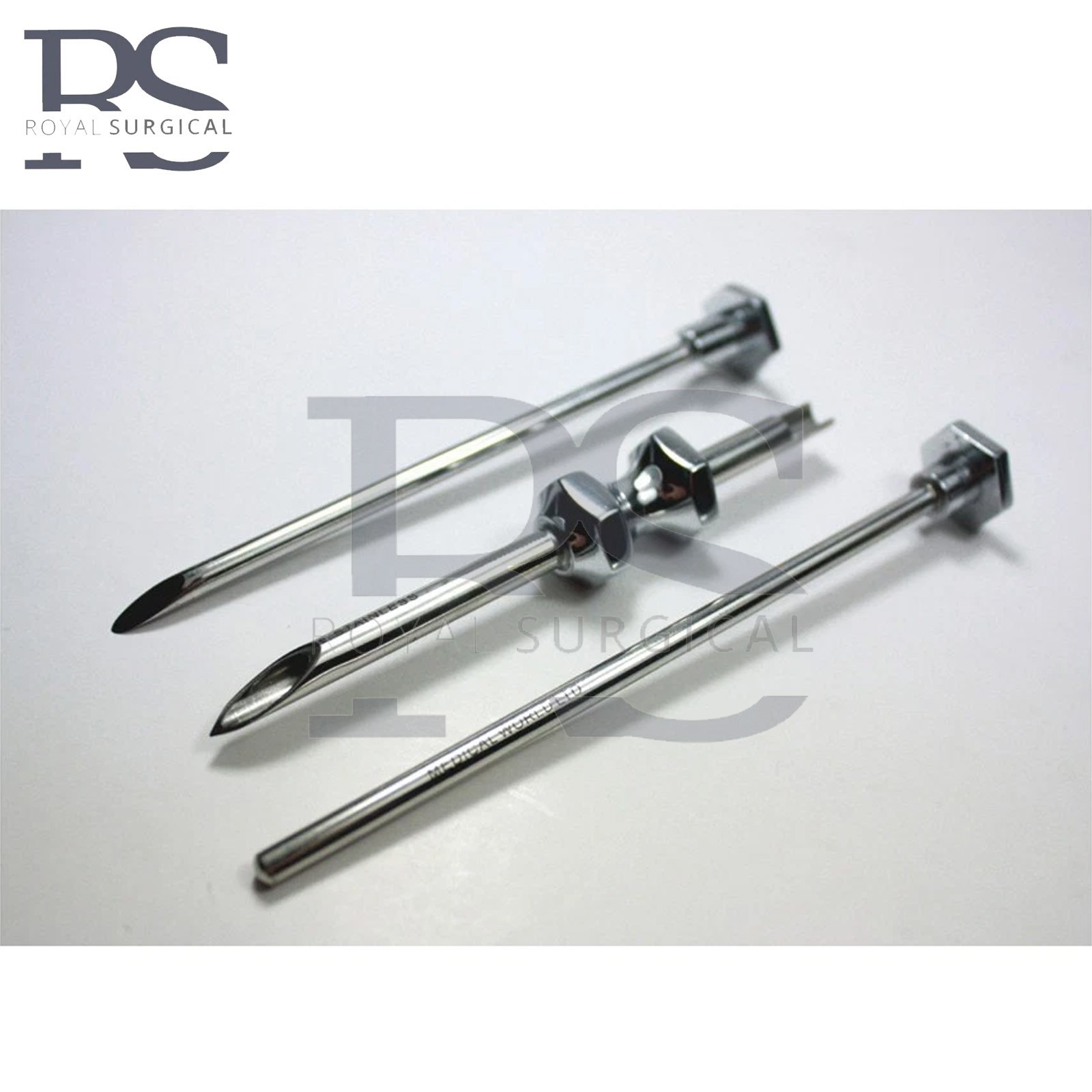 HRT Trocar 3.5 mm & 4.5 mm Cannula & Obturator 6 Set