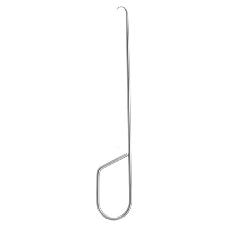 Mammaplasty Mastectomy Hook, 7.5″, Sharp 1-Prong, 10mm
