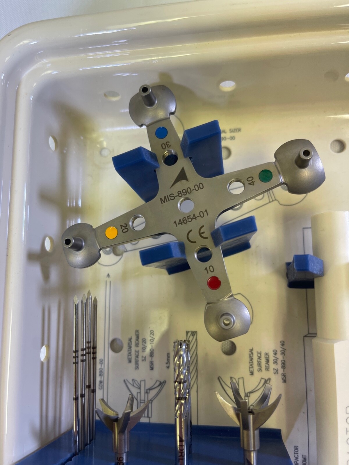 Ascension Orthopedics CSA-890-02 MOVEMENT Great Toe System w/ Sterilization Case
