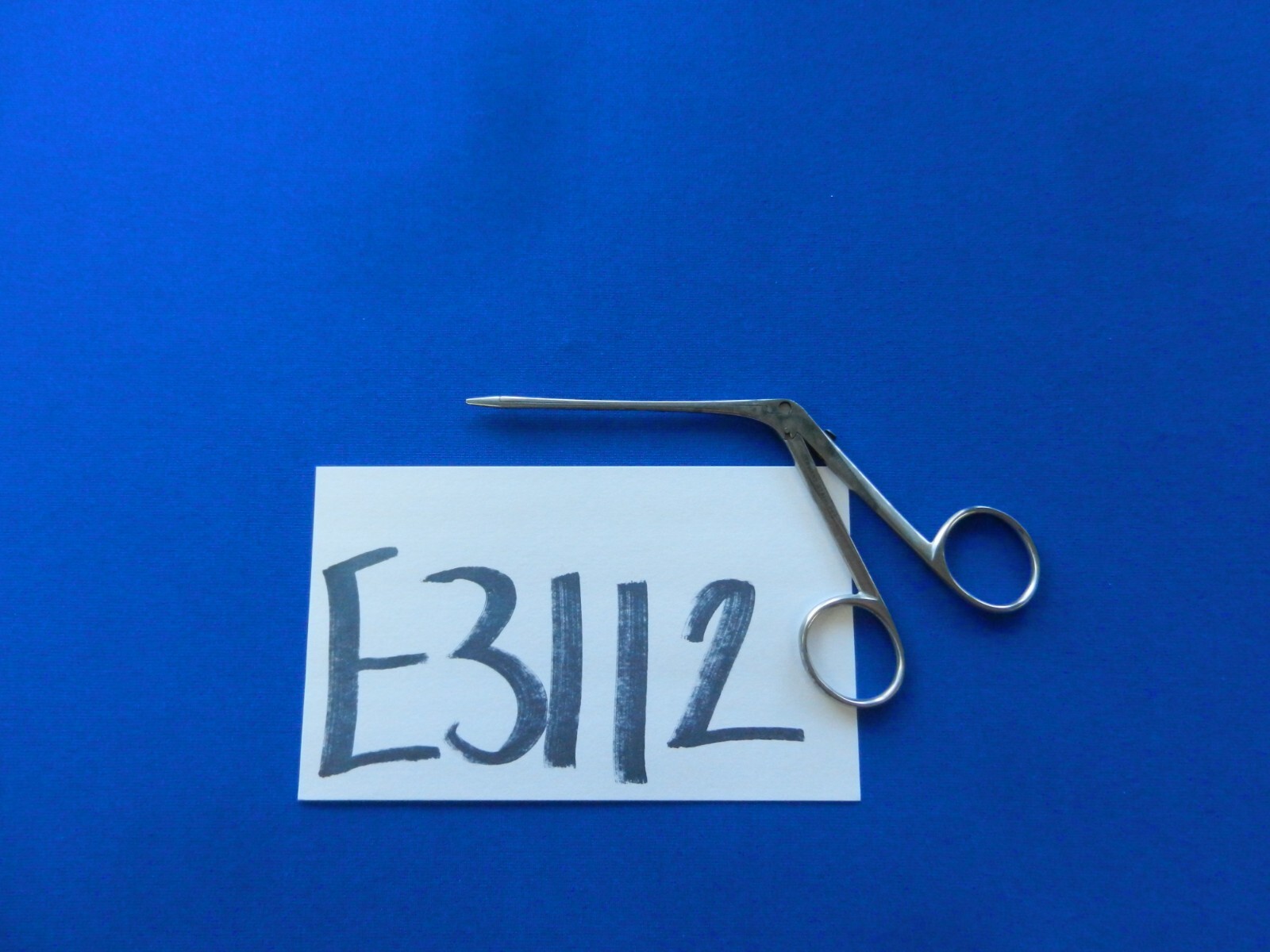 E3112 Dittmar 681 ENT Grasping Forceps 8cm Overall Length