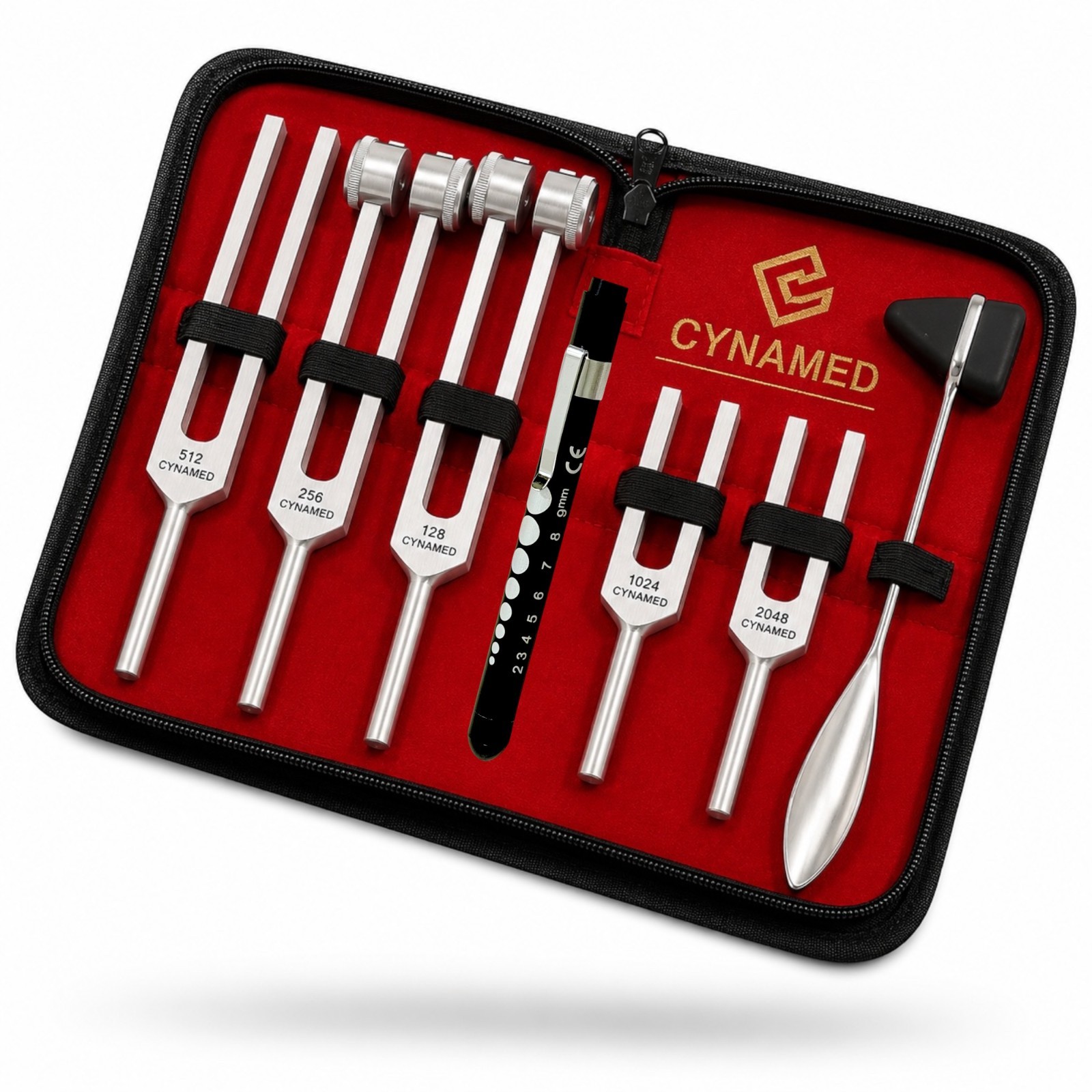 7 Tuning Fork Set Medical Surgical Chiropractic Physical Diagnostic instruments