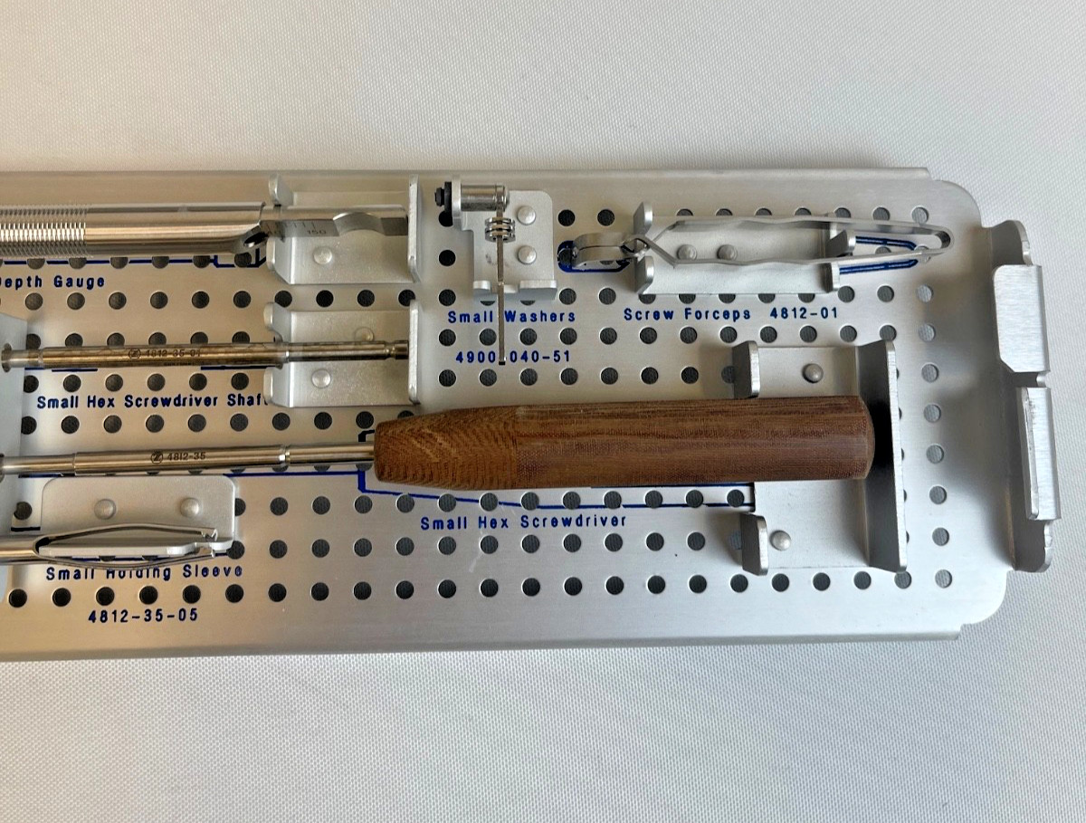 Zimmer 2348-30 Periarticular Instrument Set w/ 2348-40-50 Fibula Set Orthopedics