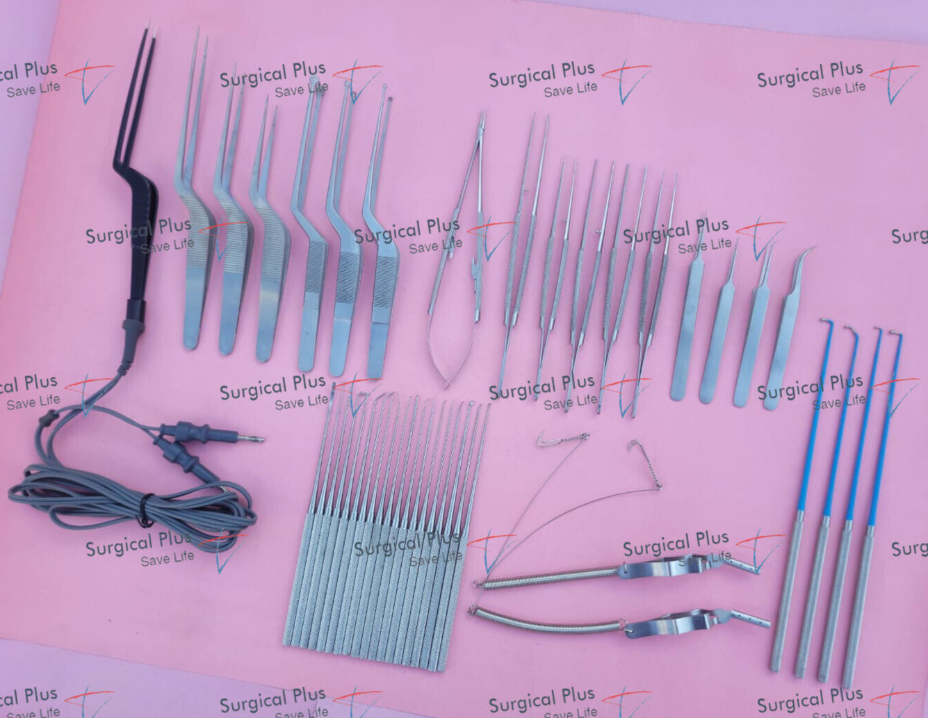 Neurosurgical Micro Surgery Set Instruments Yasargill 43 Pcs Set
