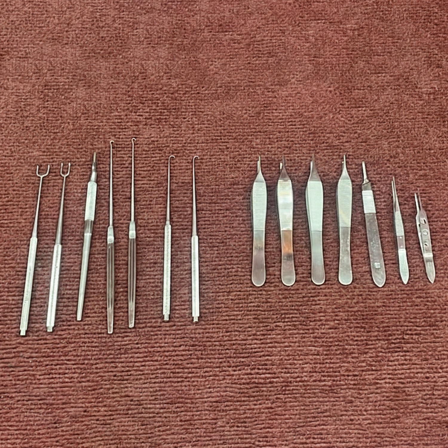 ENT Surgical Instruments Set V. Mueller Jarit Xomed