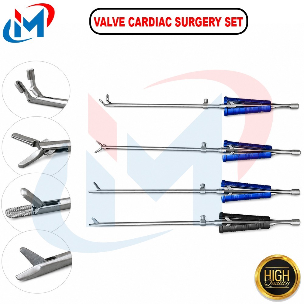 Valve Cardiac surgery Premium Quality 8 Pcs Surgical Instruments Set