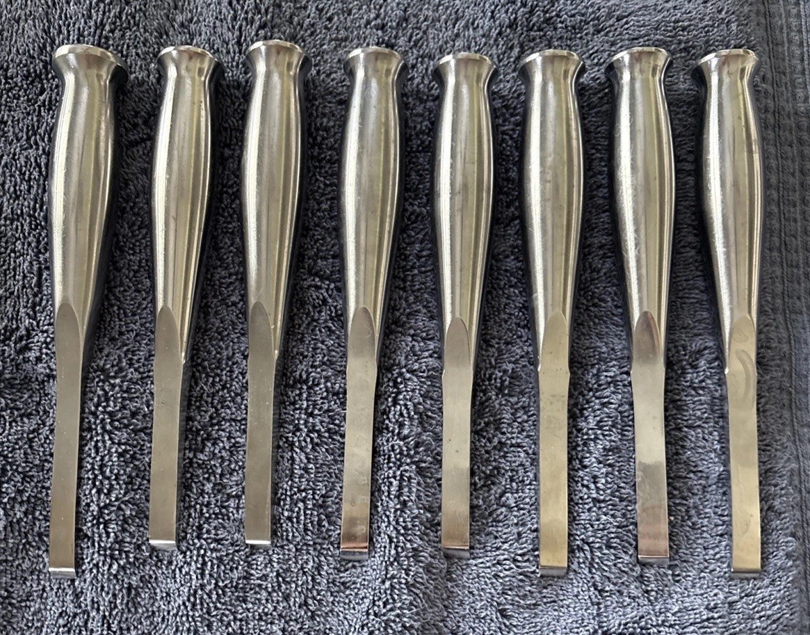 SmithPetersen Jarit 250-211 3/8 Curved Osteotome Orthopedic Surgical Instrument