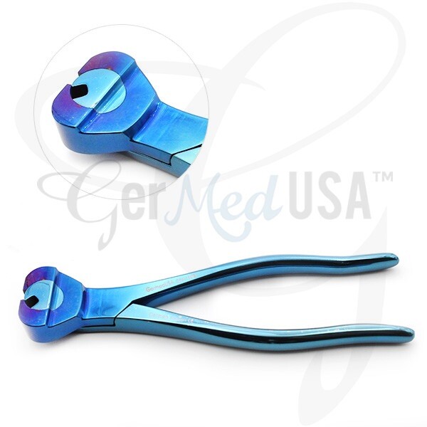 Pin Cutter: Diamond Pin Cutter 6 1/2″ Max 5/64″ (2.0mm) Blue Plasma Coated
