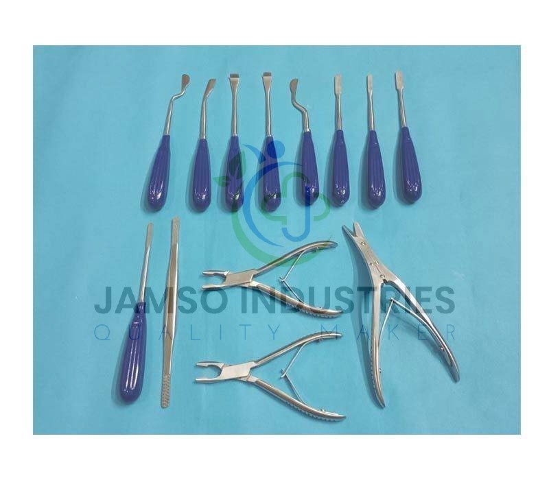 Rhinoplasty Preservation Instruments Set of 13 pcs Plastic Surgery