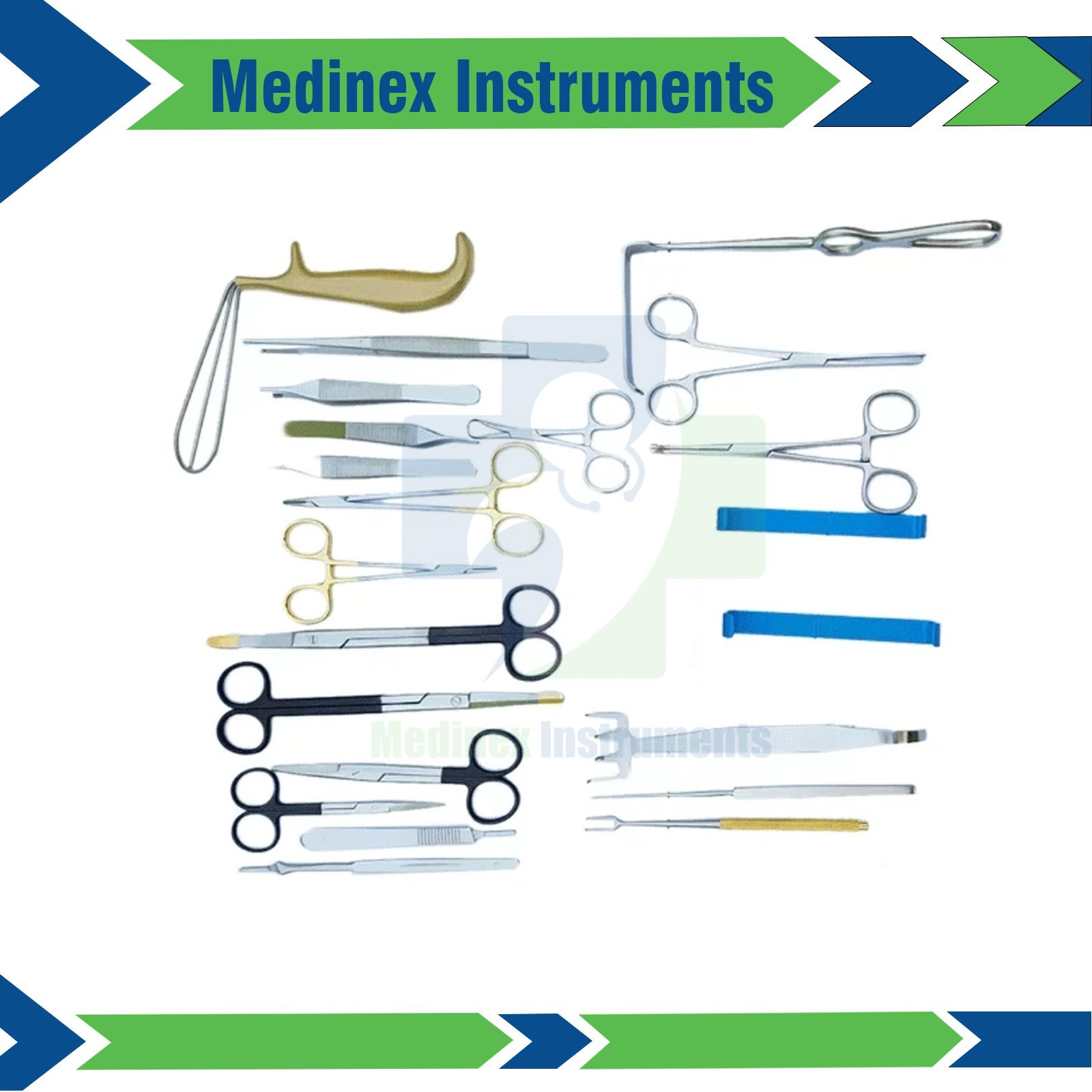 Face Lift Instruments Set of 21Pcs Face Surgery Instruments German Quality A+