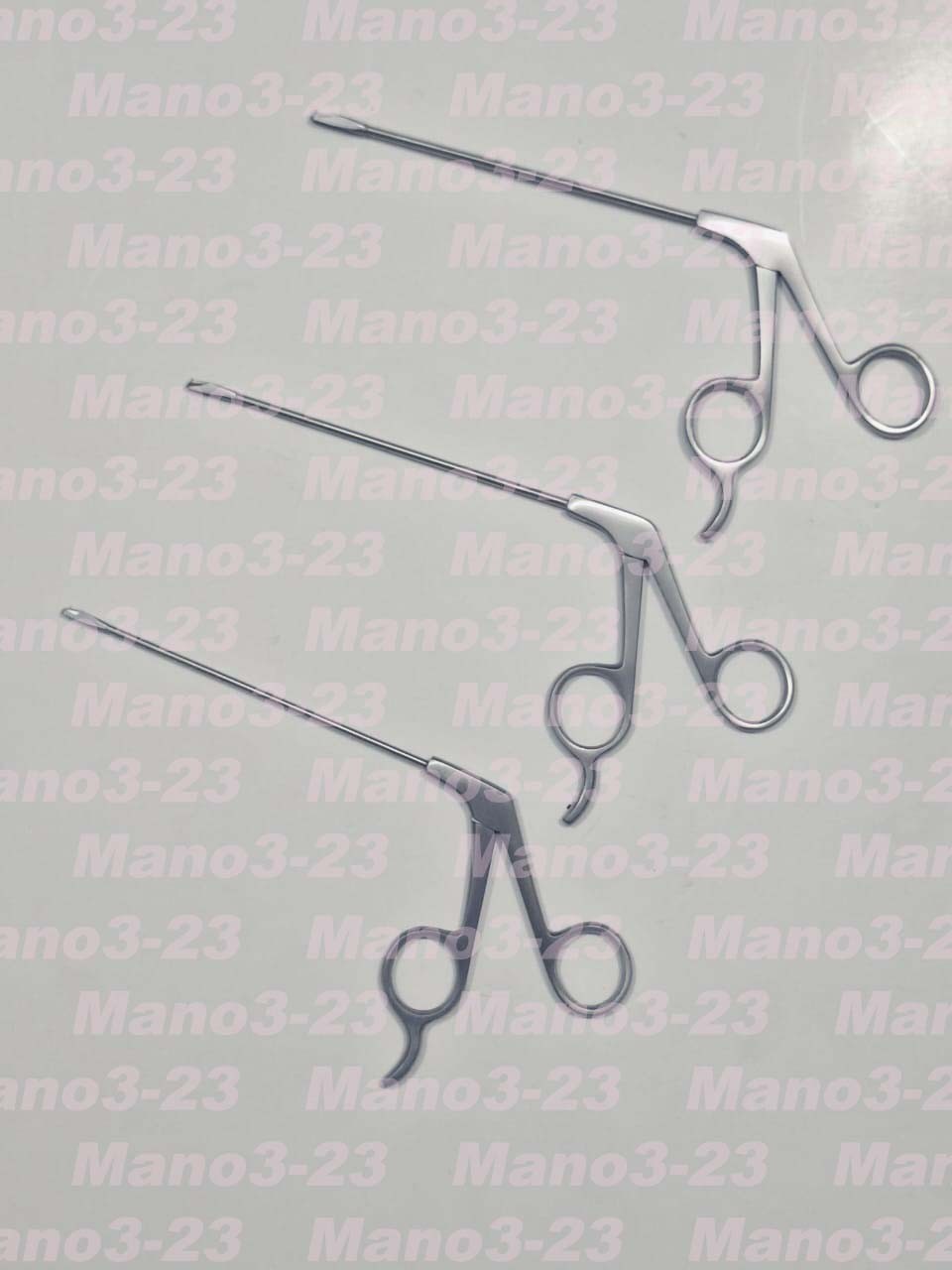 Arthroscopy Punch Forceps Set of 3 Pcs Straight Tip German Quality