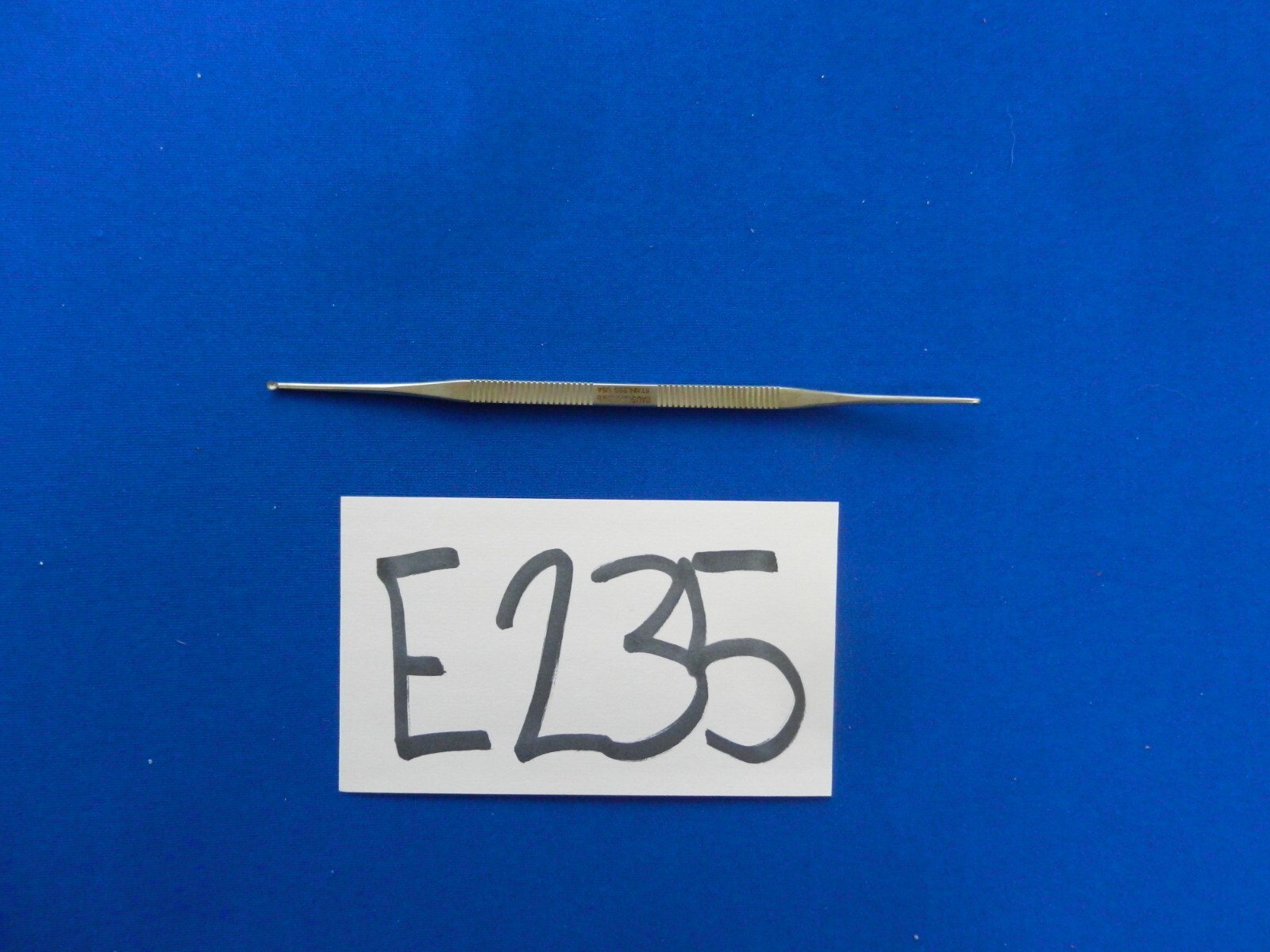 E235 Bausch & Lomb Fowler Double Ended 2.0mm Cup(s) Curette 17.9cm Long N1708 I