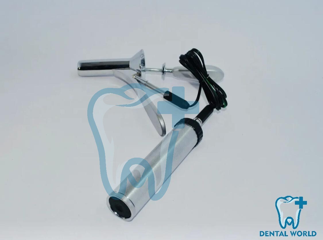 Hemorrhoid Proctoscope Kelly with Light Source Anoscope Rectal Proctoscope