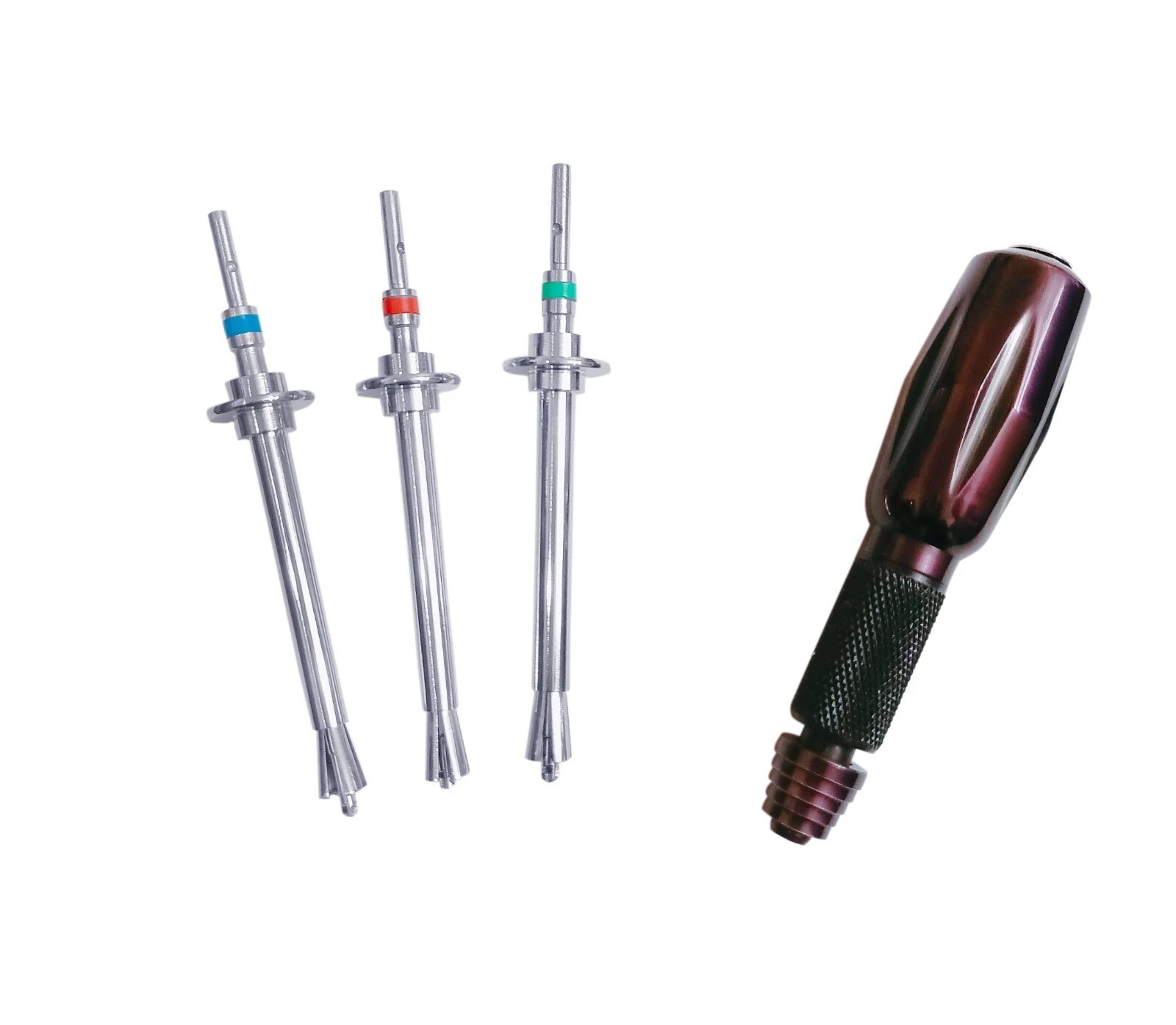 Veterinary Maxillofacial Detachable Screw Driver Set of 1.5mm, 2.0mm & 2.5mm