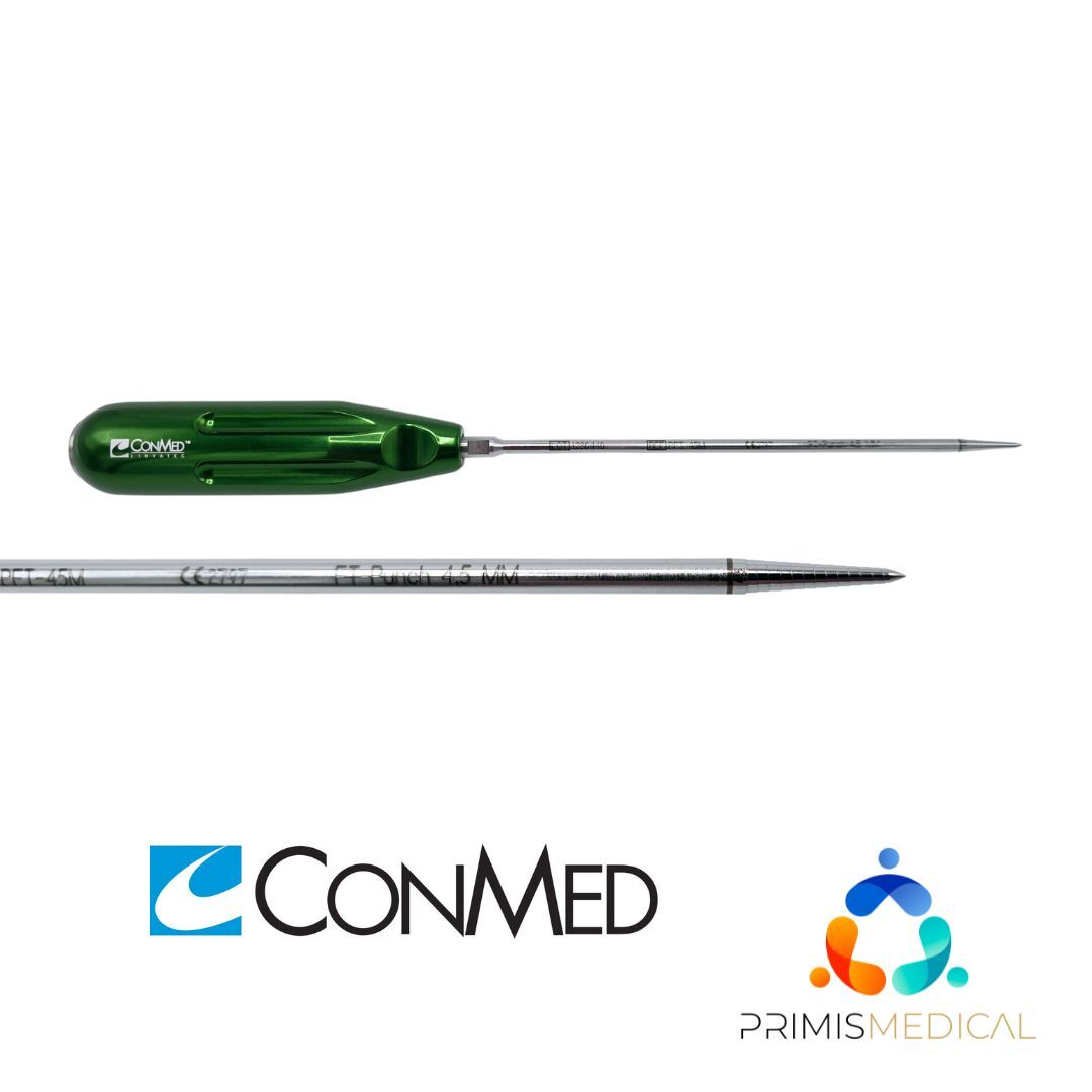 ConMed PFT-45M 4.5mm CrossFT Broaching Punch 10-3/4″ NEW