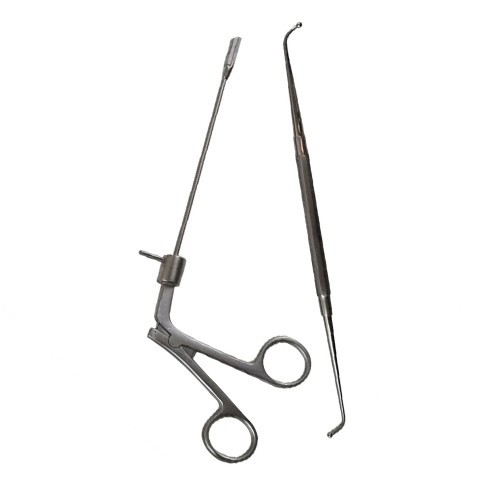 Maxillary Seeker And Rotatable Back-Biting Endoscopic Sinus ENT Fess Instruments