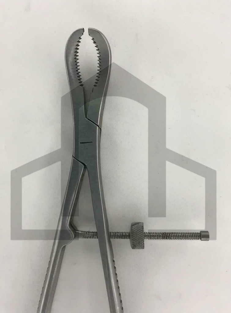 Bone Holding Reduction Forceps Lock Holder 24cm Orthopedic Surgical Instruments