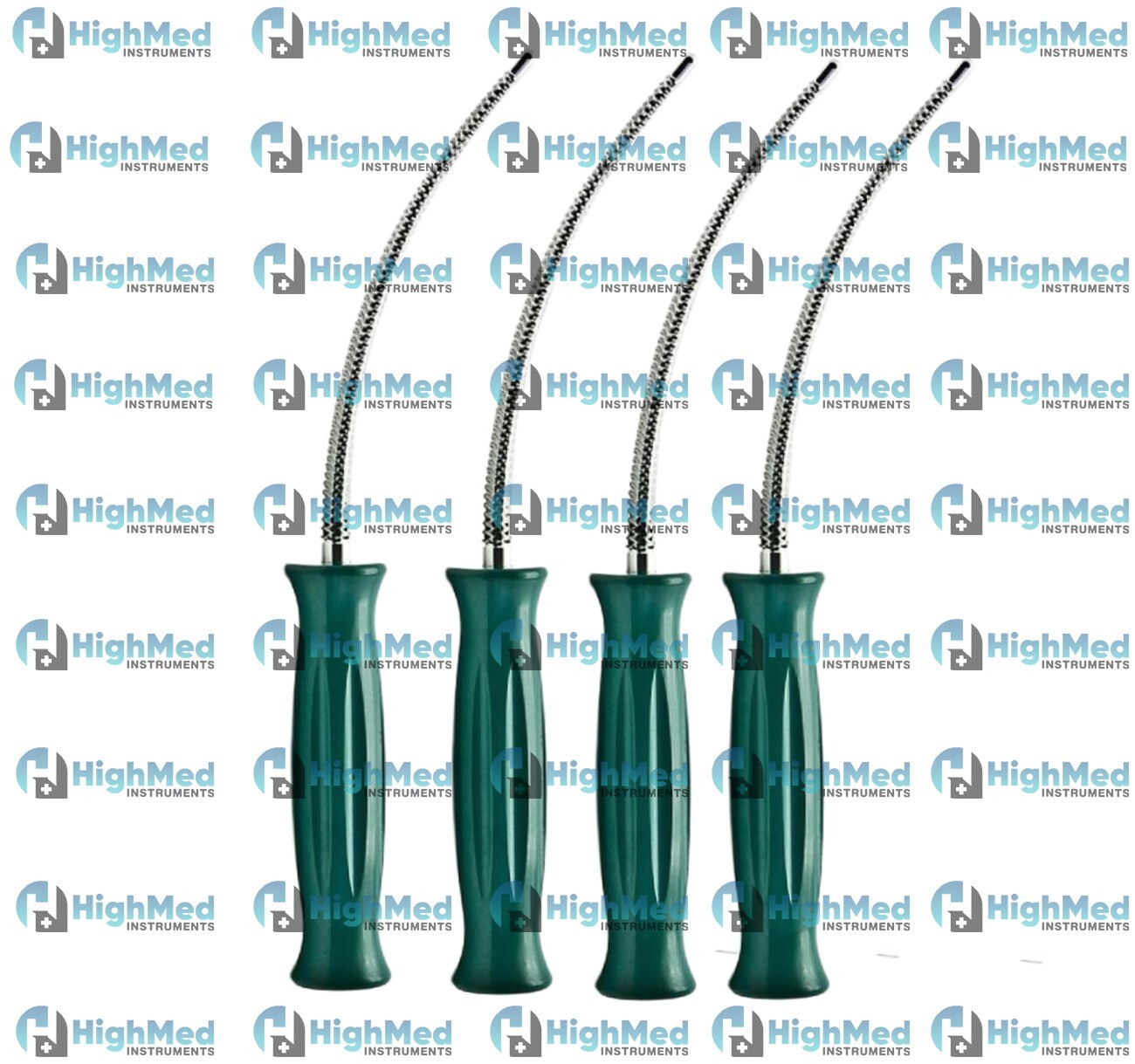 New Unger Canal Finder Rasp 11 inch Curved Phenolic Handle Surgical instrument