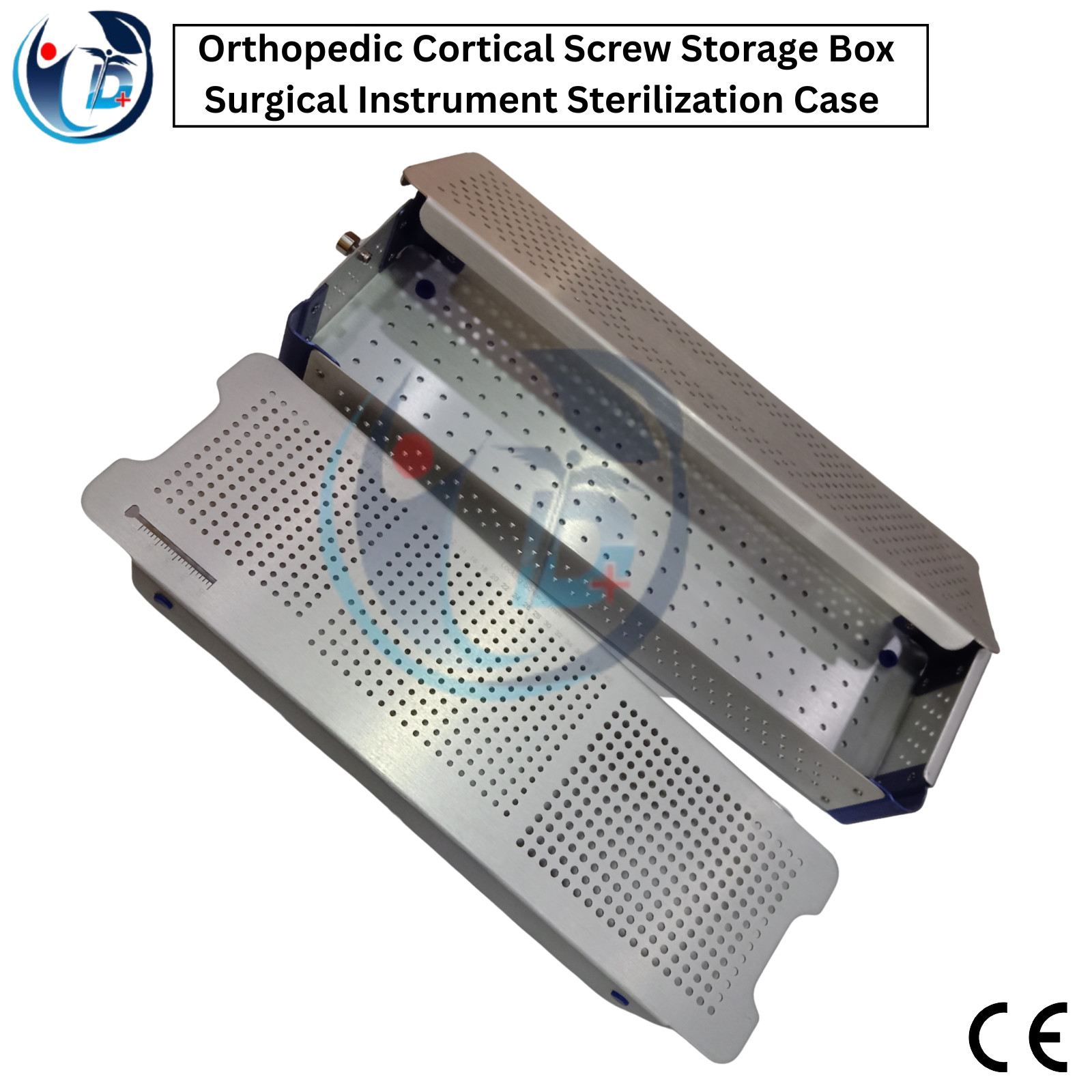 Orthopedic Cortical Screw Storage Box Surgical Instrument Sterilization Case