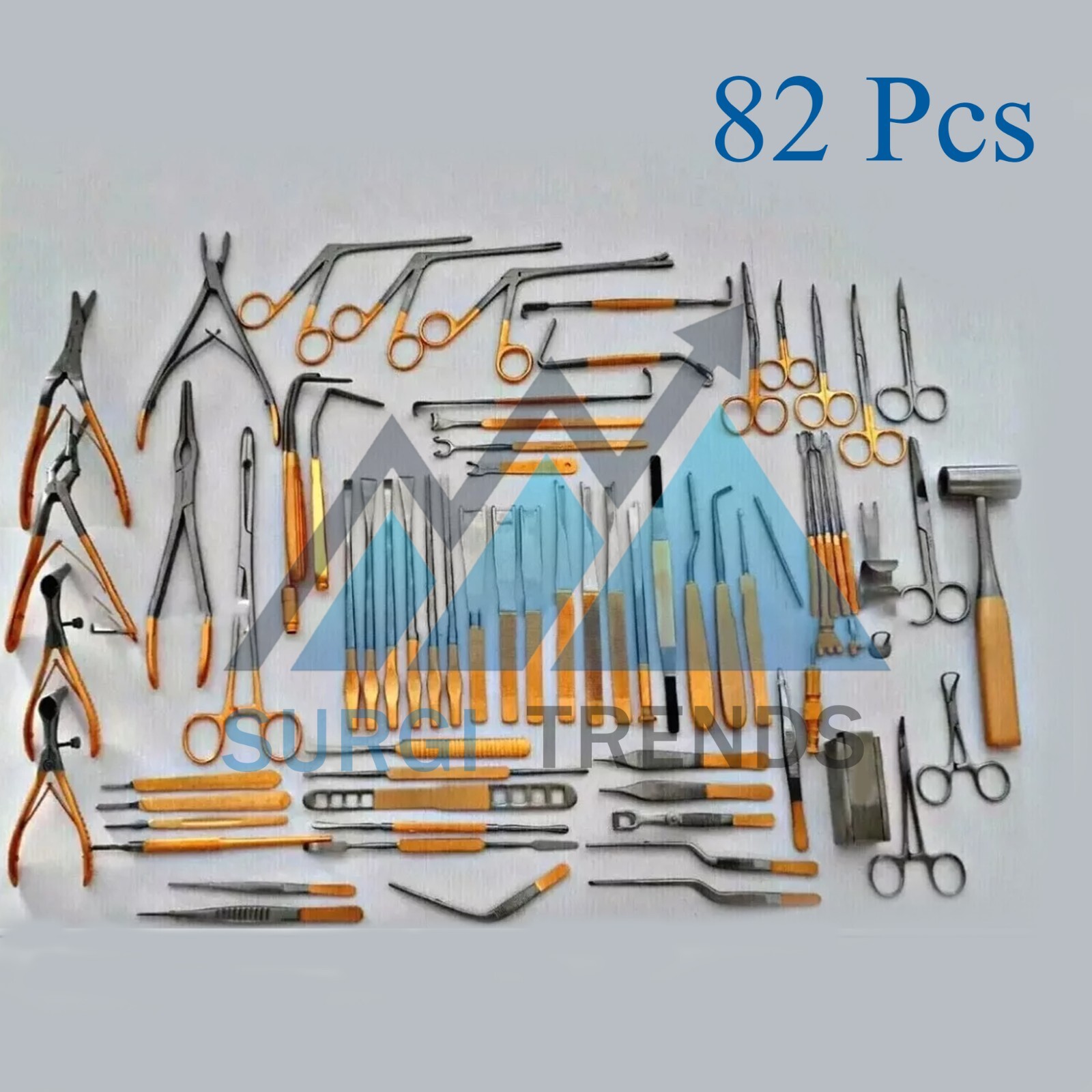 Major Rhinoplasty instruments 82 pcs, set of nose & plastic surgery instruments