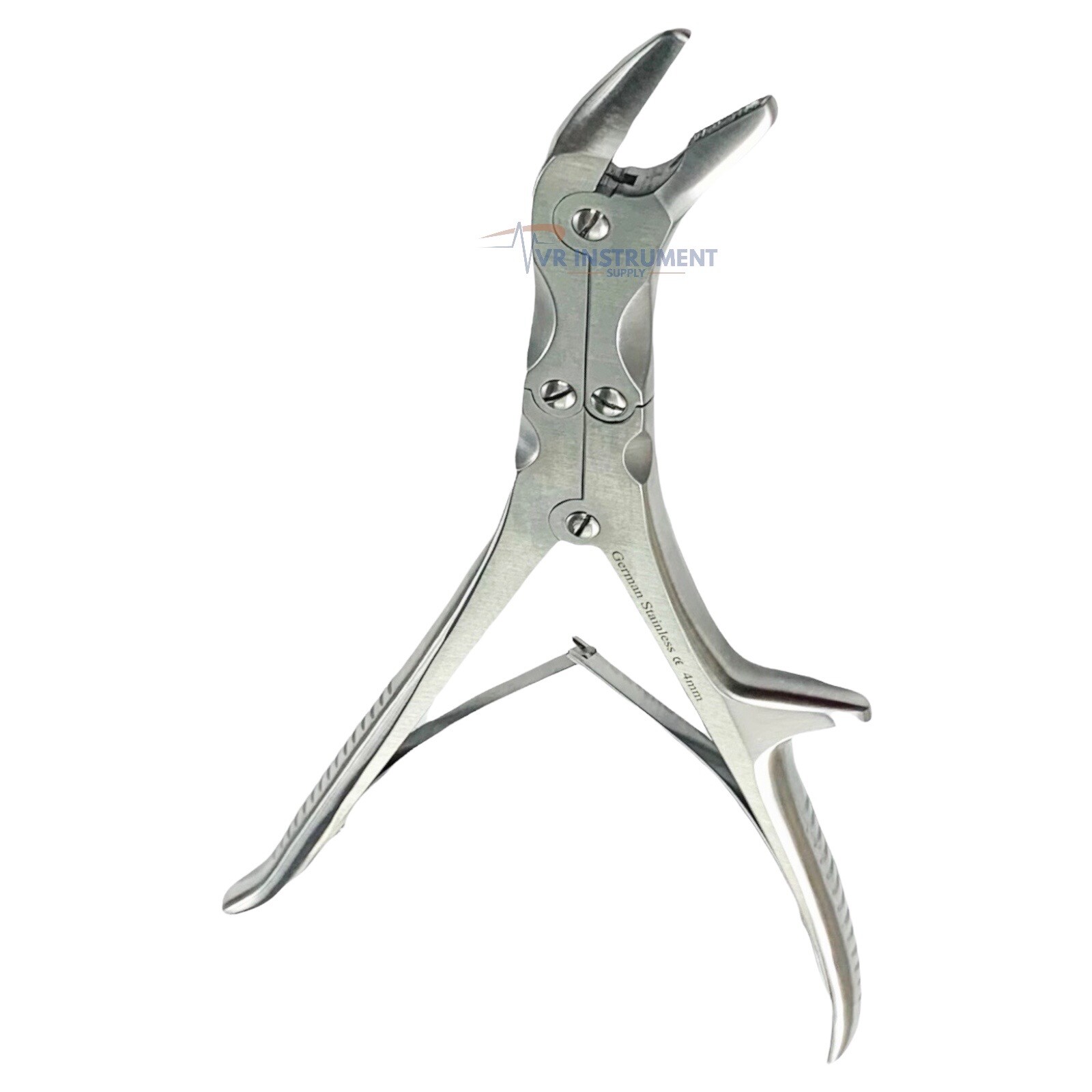 Duckbill Orthopedic Bone Rongeurs Stainless Steel 24cm Cutting Bite 4mm