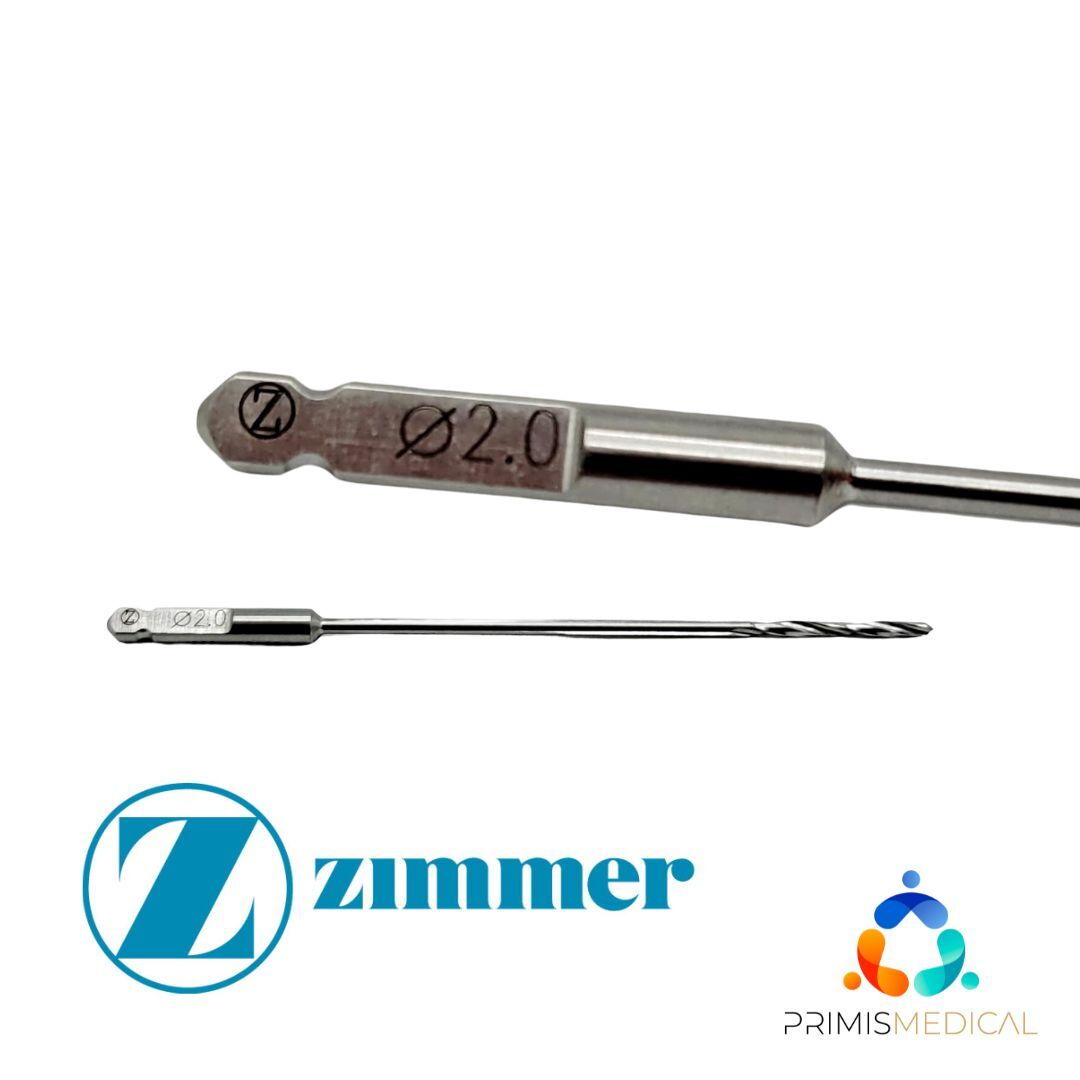 Zimmer 4806-100-20 Quick Connect Drill Bit 2.0mm 4″