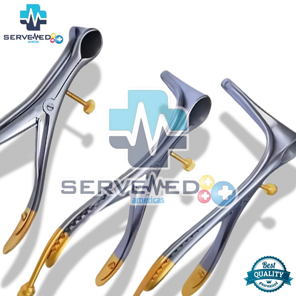 German Killian Nasal Speculum 90mm Blade with Suction Tube Stainless Steel A+