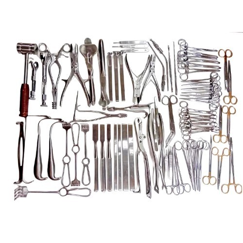 Basic Major Orthopedic Lot Of 74 Pcs Set Surgical Instruments