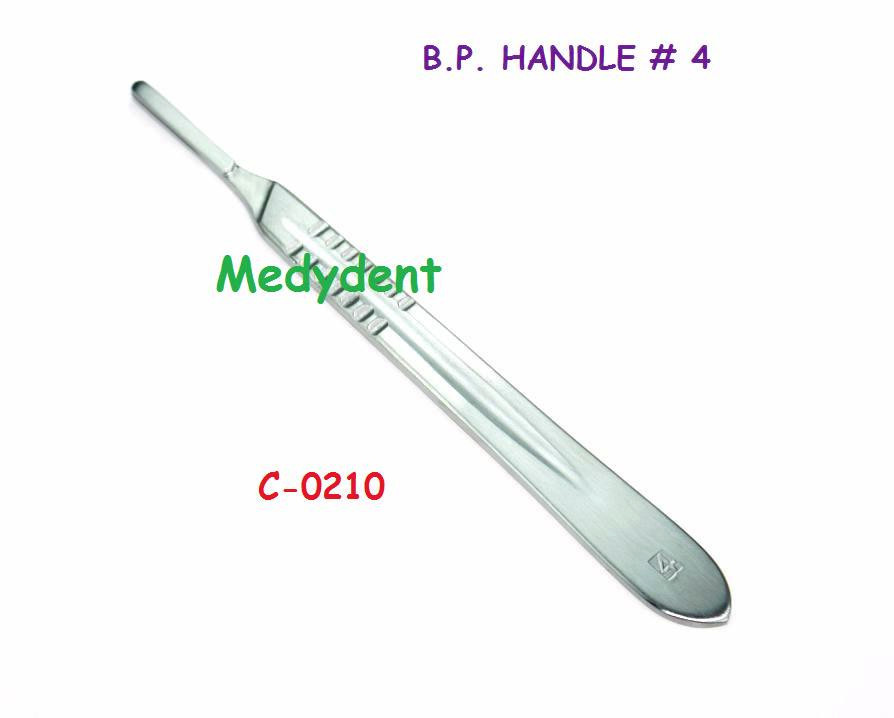 2 SCAPLE HANDLE #4 SURGICAL DENTAL INSTRUMENTS C-0210