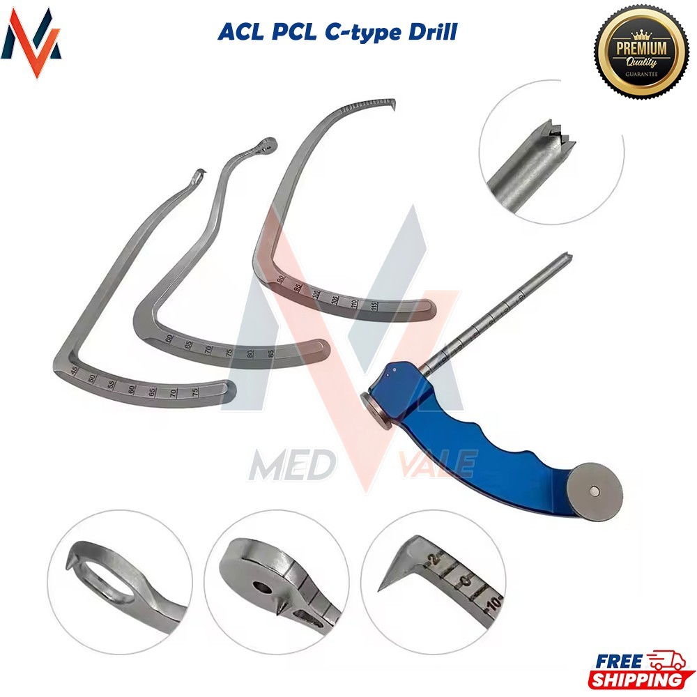 ACL PCL C-type Drill Guide Knee Ligament Shoulder Femoral Tibia Guide