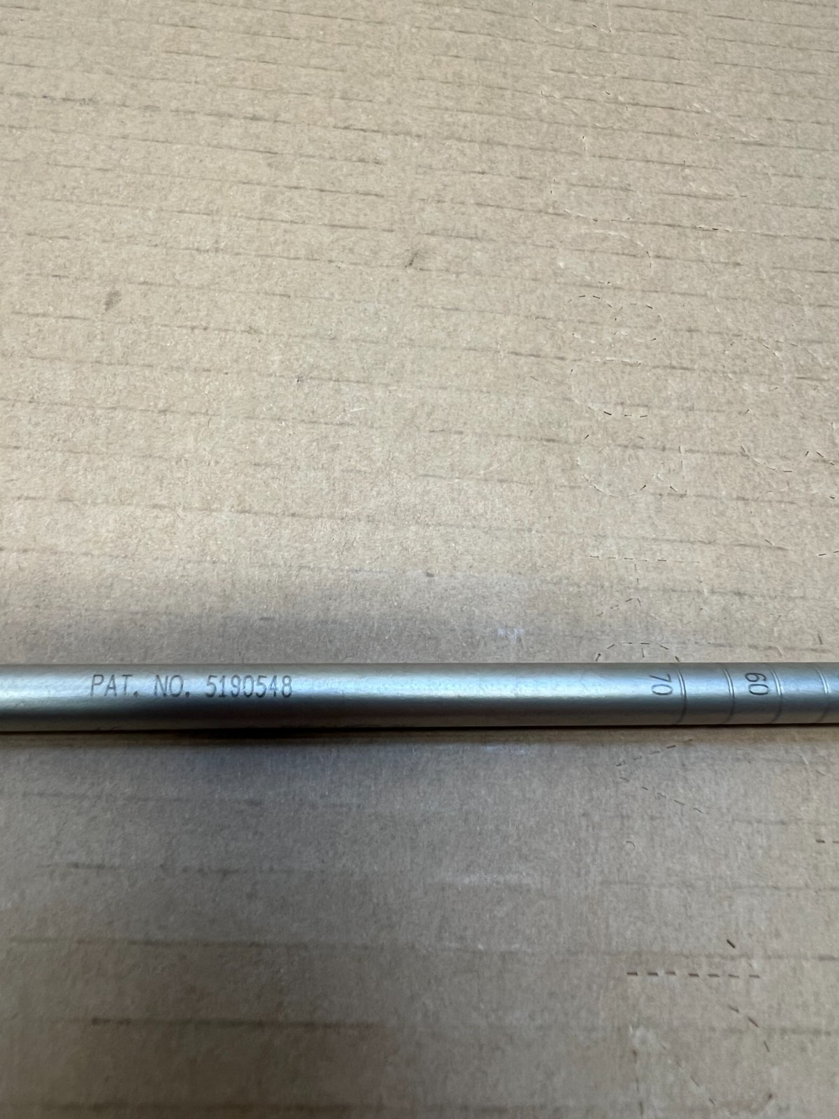 Linvatec 10mm C-Reamer, Stainless Steel, 7-1/8″ overall length