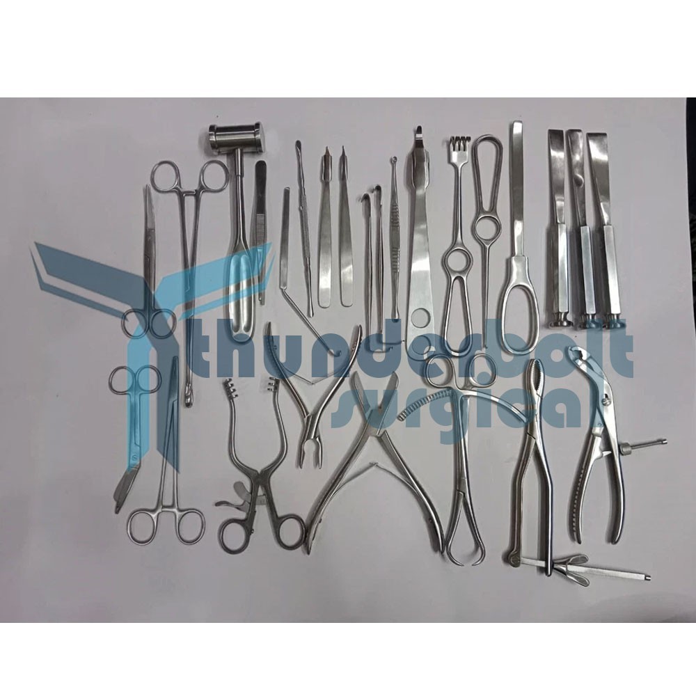 Basic Orthopedic Surgery Kit German Orthopedic Surgical instruments Set of 25 PC