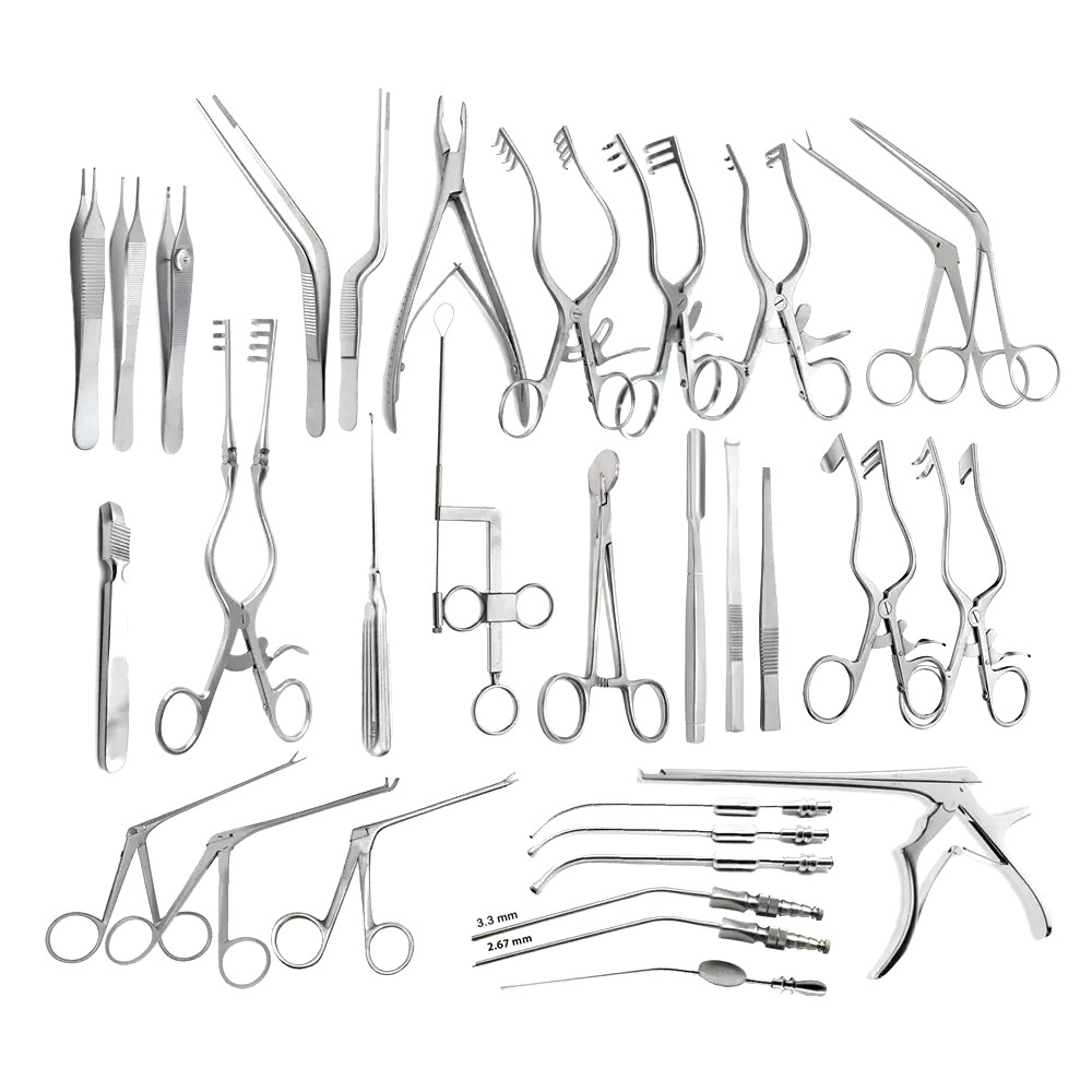 Ear Micro Surgery Set With Mastoidectomy Surgical Instruments