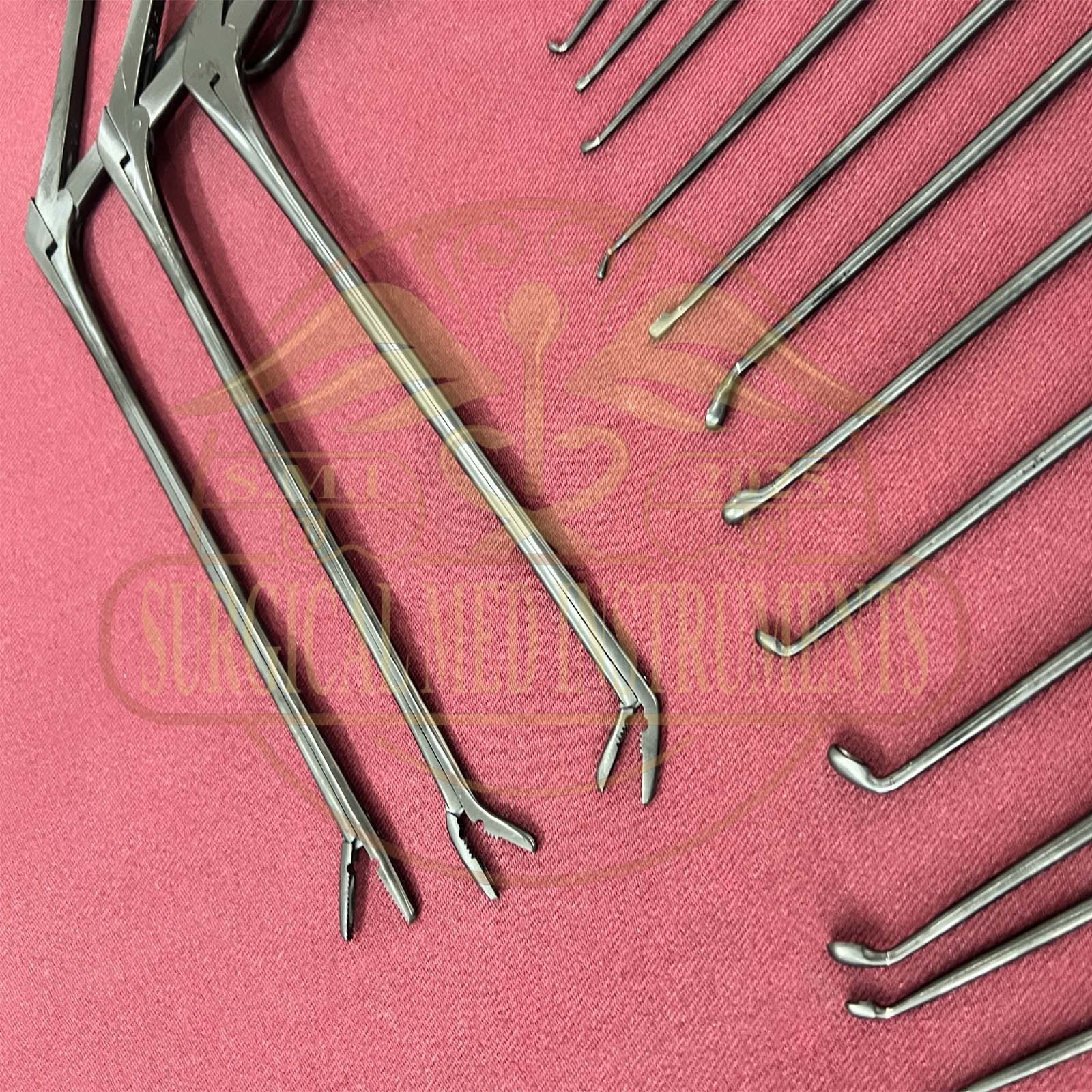 Laminectomy Instruments Set of 23 PCs Orthopaedic, Spine Surgery Instruments Set