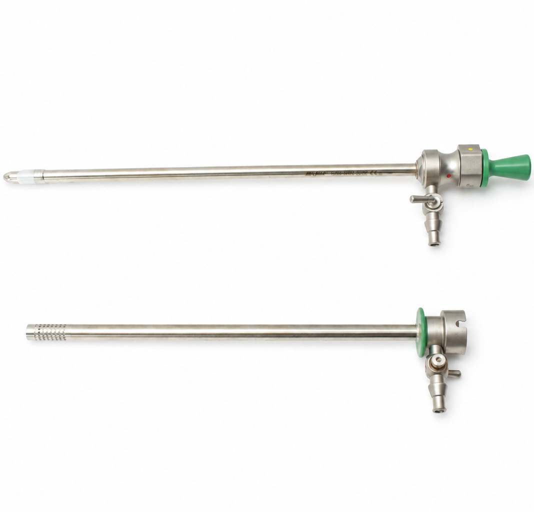 Stryker 502-990-322 502-990-324 Resectoscope Inner And Outer Sheath Set