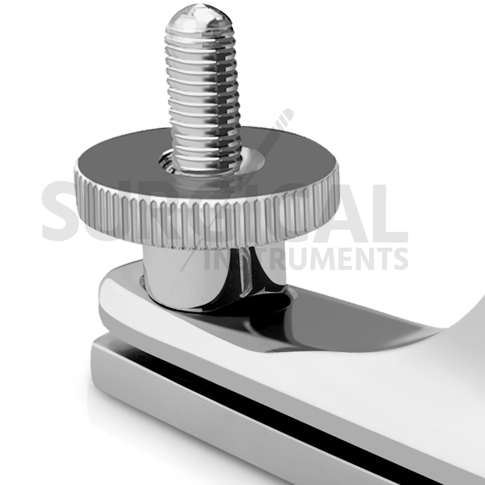 Bell-Type Pediatric Surgical Clamp 2.6 cm Stainless Steel German Grade