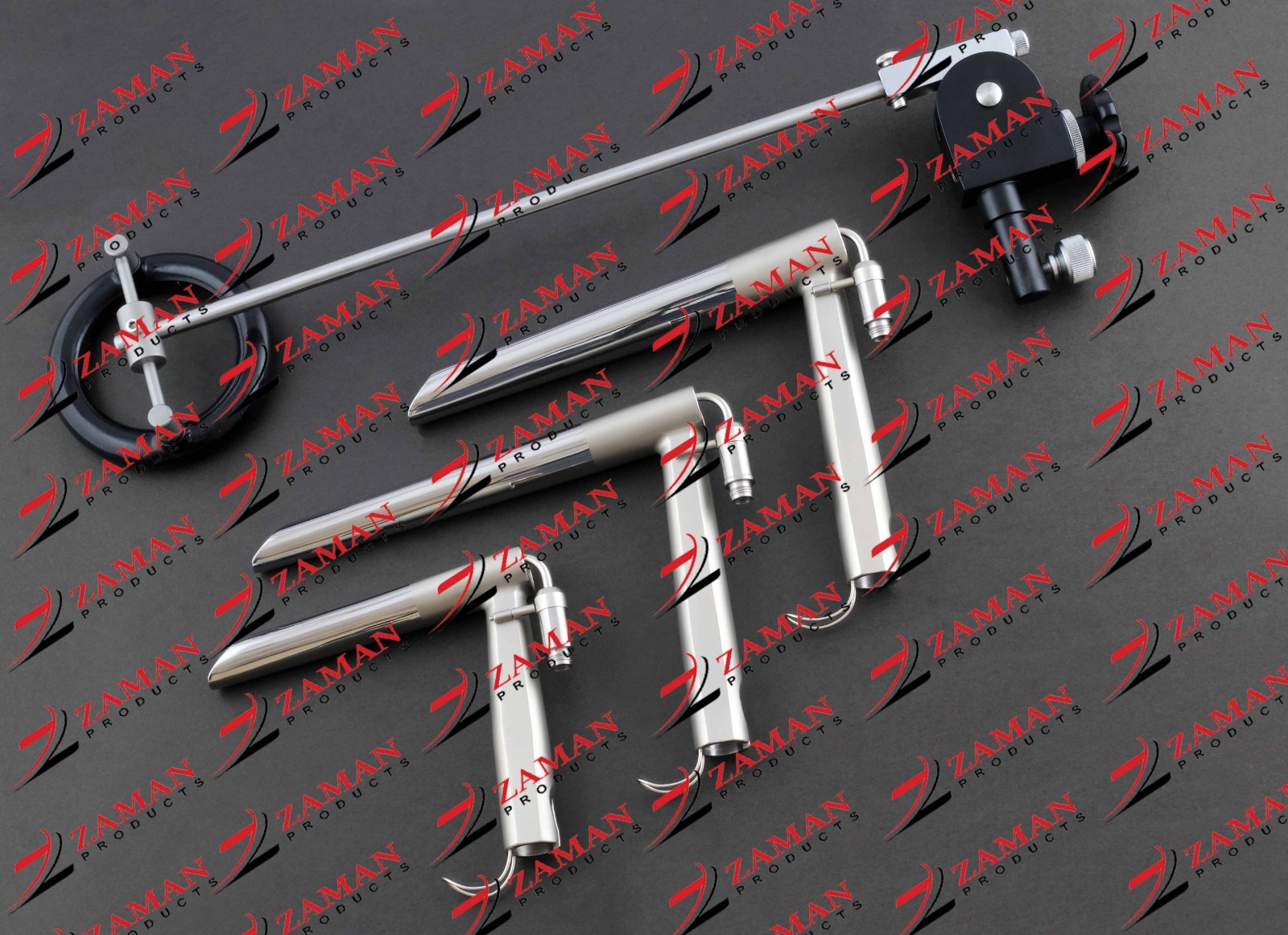 Fiber Optic Operating Laryngoscope Rigid direct 9 PCs set By Zaman Products