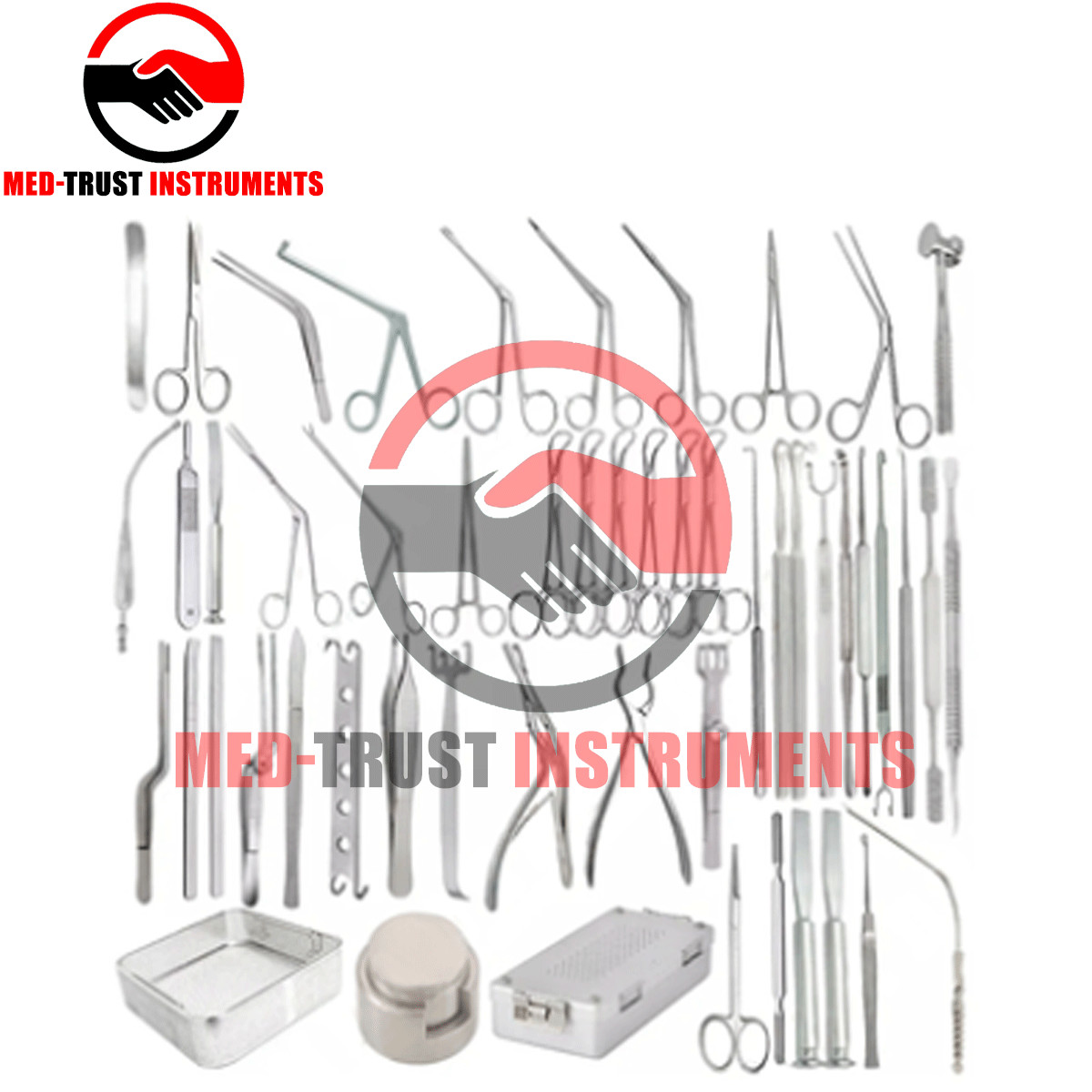 60 pcs Septoplasty surgical set for correct deviated nasal septum instruments