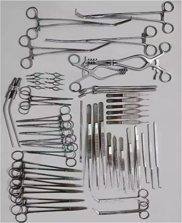 vascular surgery set 52 pcs surgical set