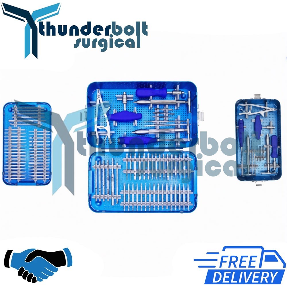 Broken Screw Removal Set Screw Extraction Surgical Instruments Orthopedic