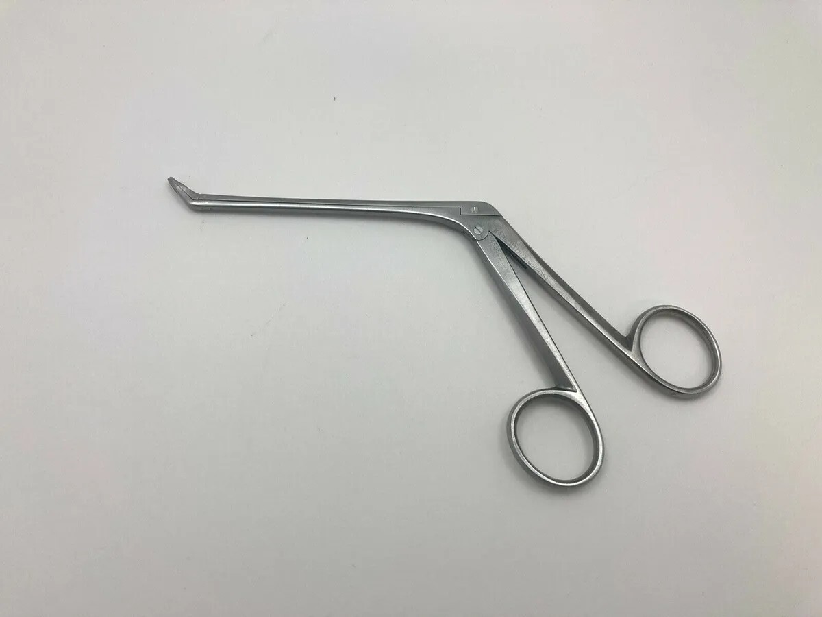Blakesley-Wide Nasal Forceps, 5.1/8″ WL., Angled-Up 45 Degree, Size: 1