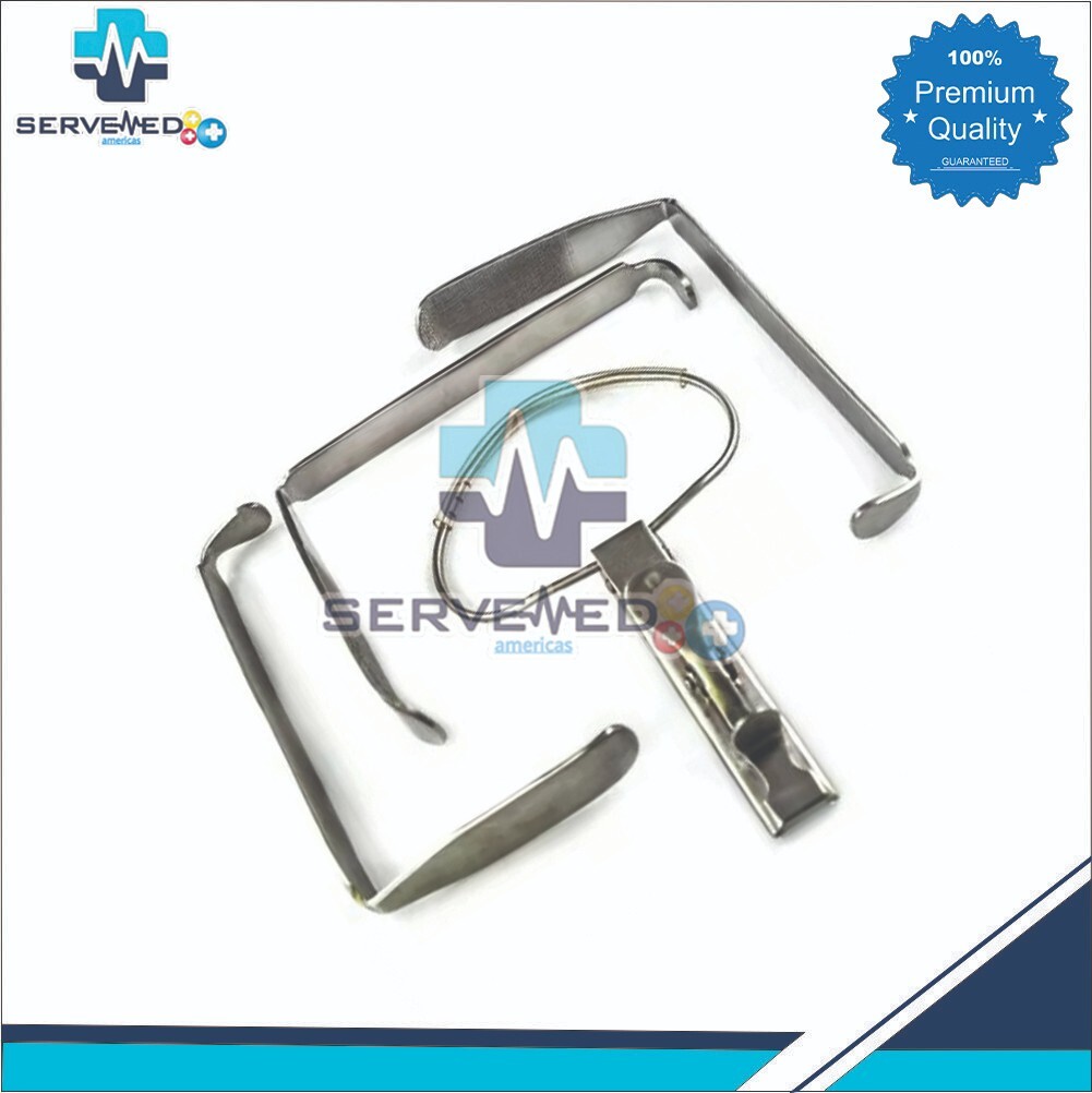 2 McIvor Mouth Gag For Surgical ENT Dental ANESTHESIA & Laryngeal German Grade