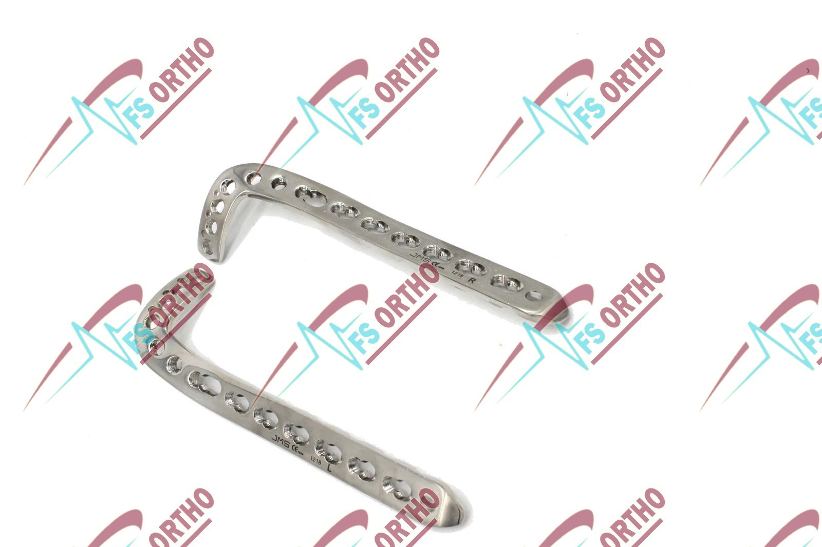 Dïstal Tibïa Locking 4,6,8,10 & 12 Hole Plates L& R & LCP Screw 102 Pcs SS316L