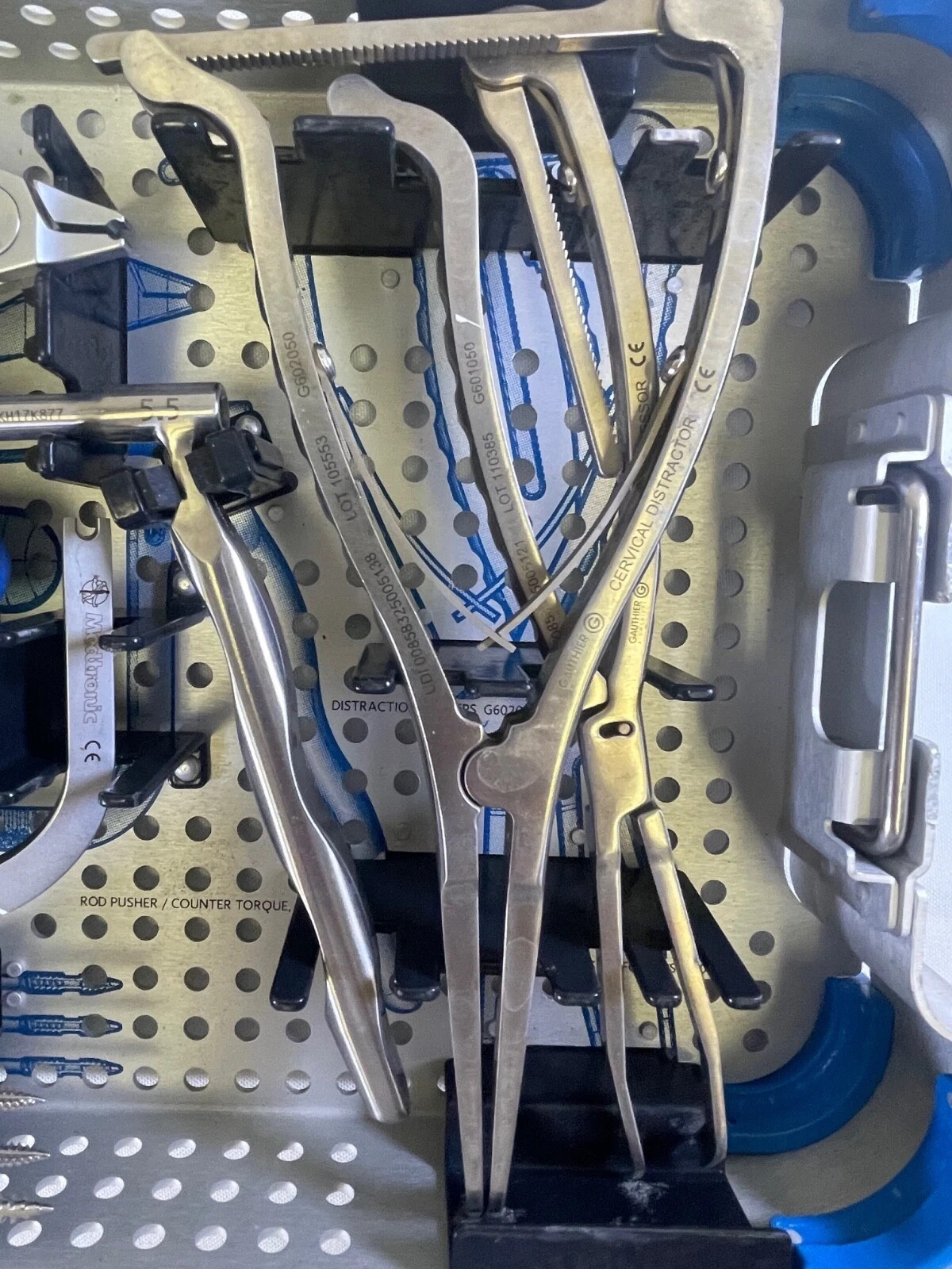 3607026 Medtronic Infinity OCT Complex Instrument Tray Neuro Spine Orthopedics