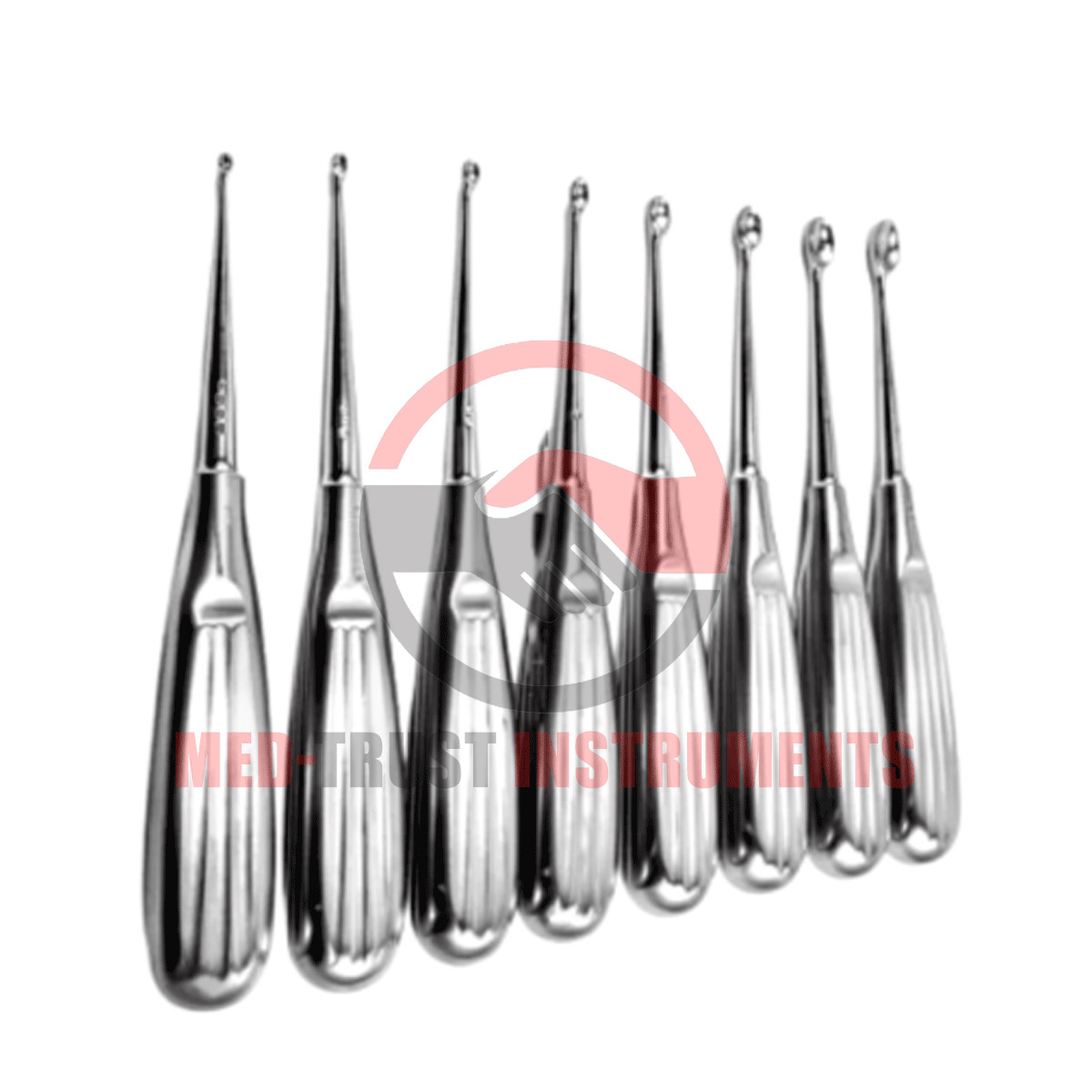 Volkmann Bone Curettes Set of 8 Pcs Orthopedic Surgical Instruments