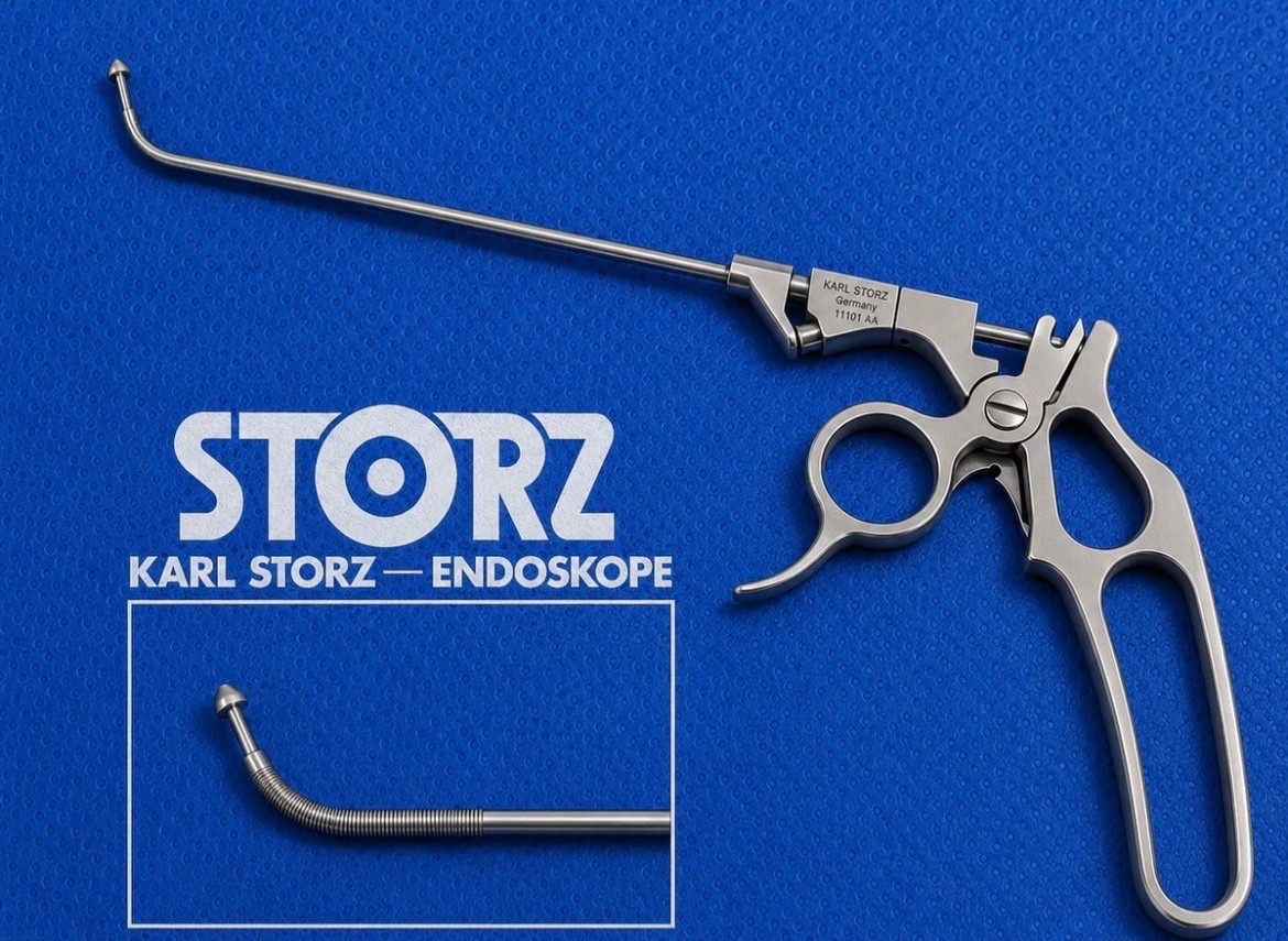 KARL STORZ 651503 HOSEMANN Frontal Sinus Nasal Recess Punch Circular Cutting 8