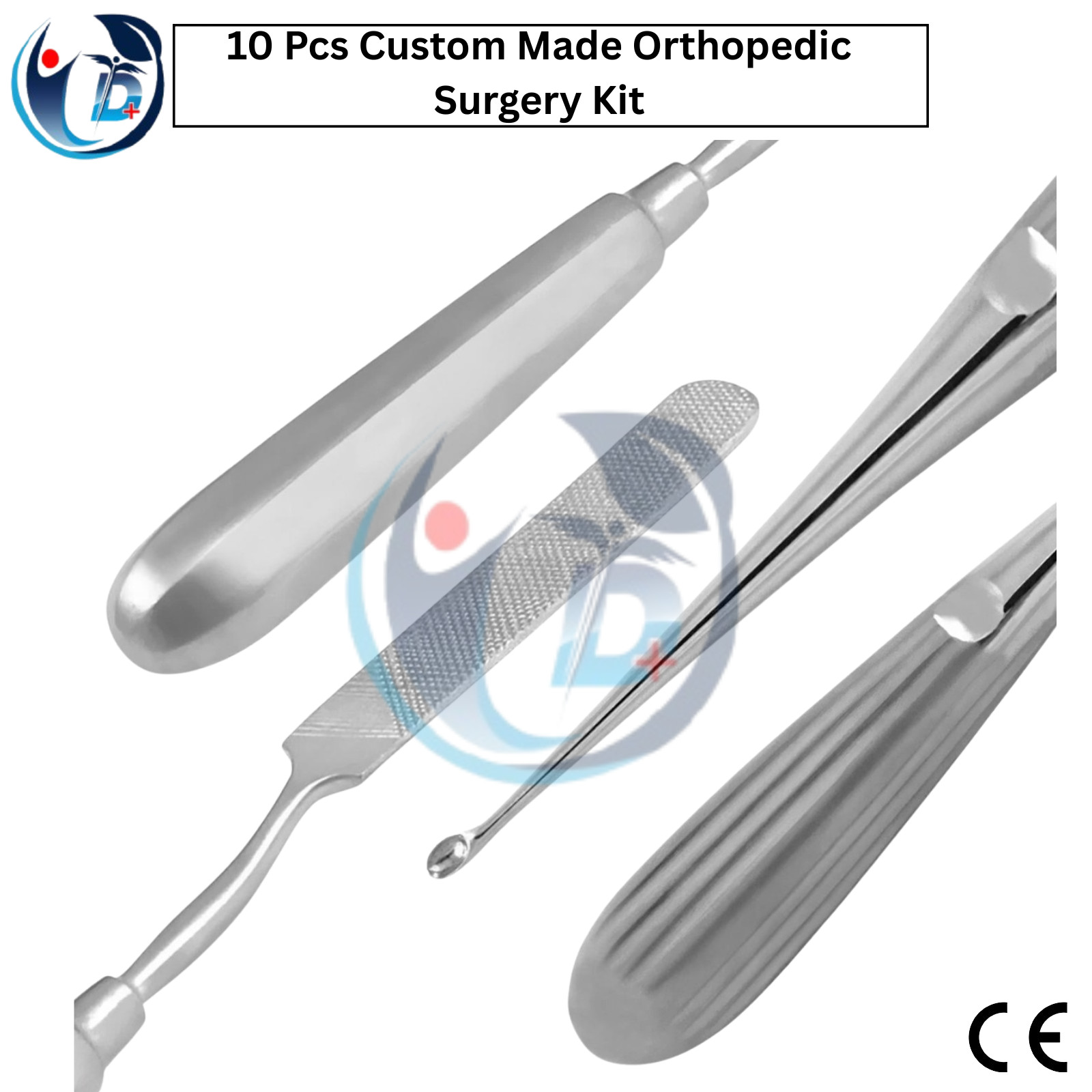 Orthopedic Surgery Custom Made Kit 10 Pcs Assorted Surgical Instruments Set