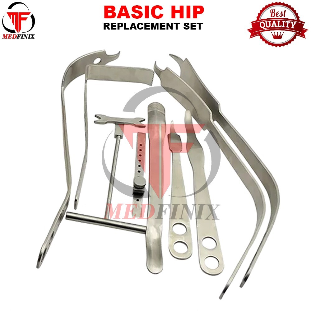 Basic Hip Replacement Surgery Instrument Set Hip joint Hip Retractors Orthopedic